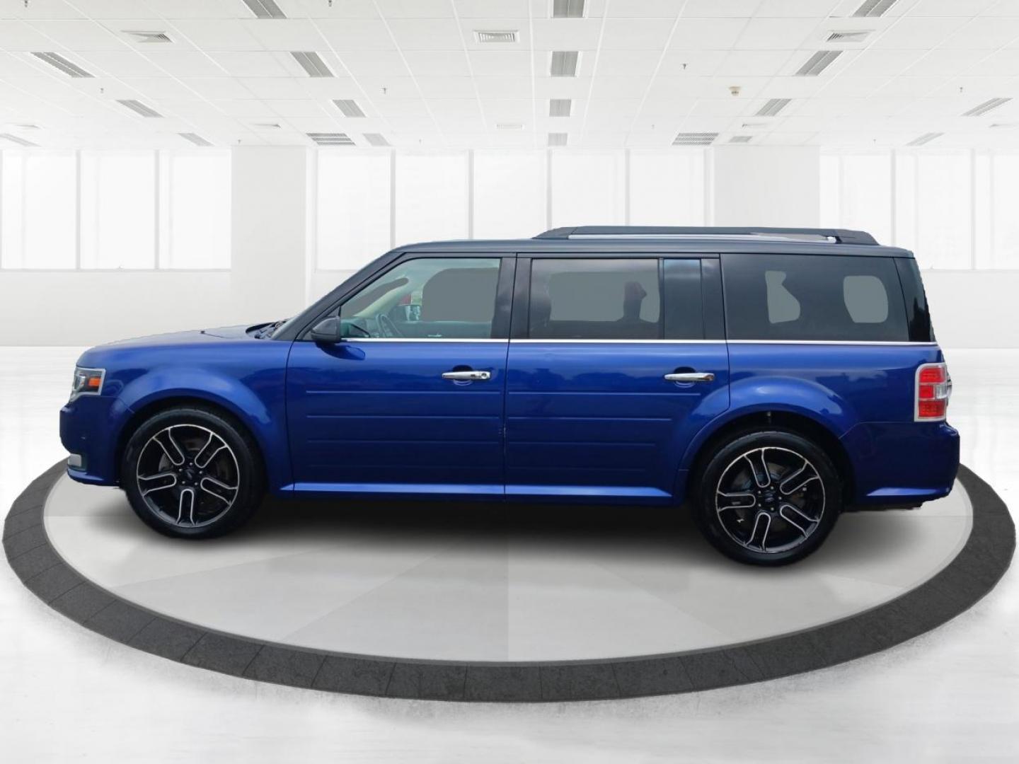 2013 Deep Impact Blue Metallic Ford Flex Limited AWD (2FMHK6D83DB) with an 3.5L V6 DOHC 24V engine, 6-Speed Automatic Overdrive transmission, located at 1099 N County Rd 25A, OH, 45373, (937) 908-9800, 40.057079, -84.212883 - Photo#5