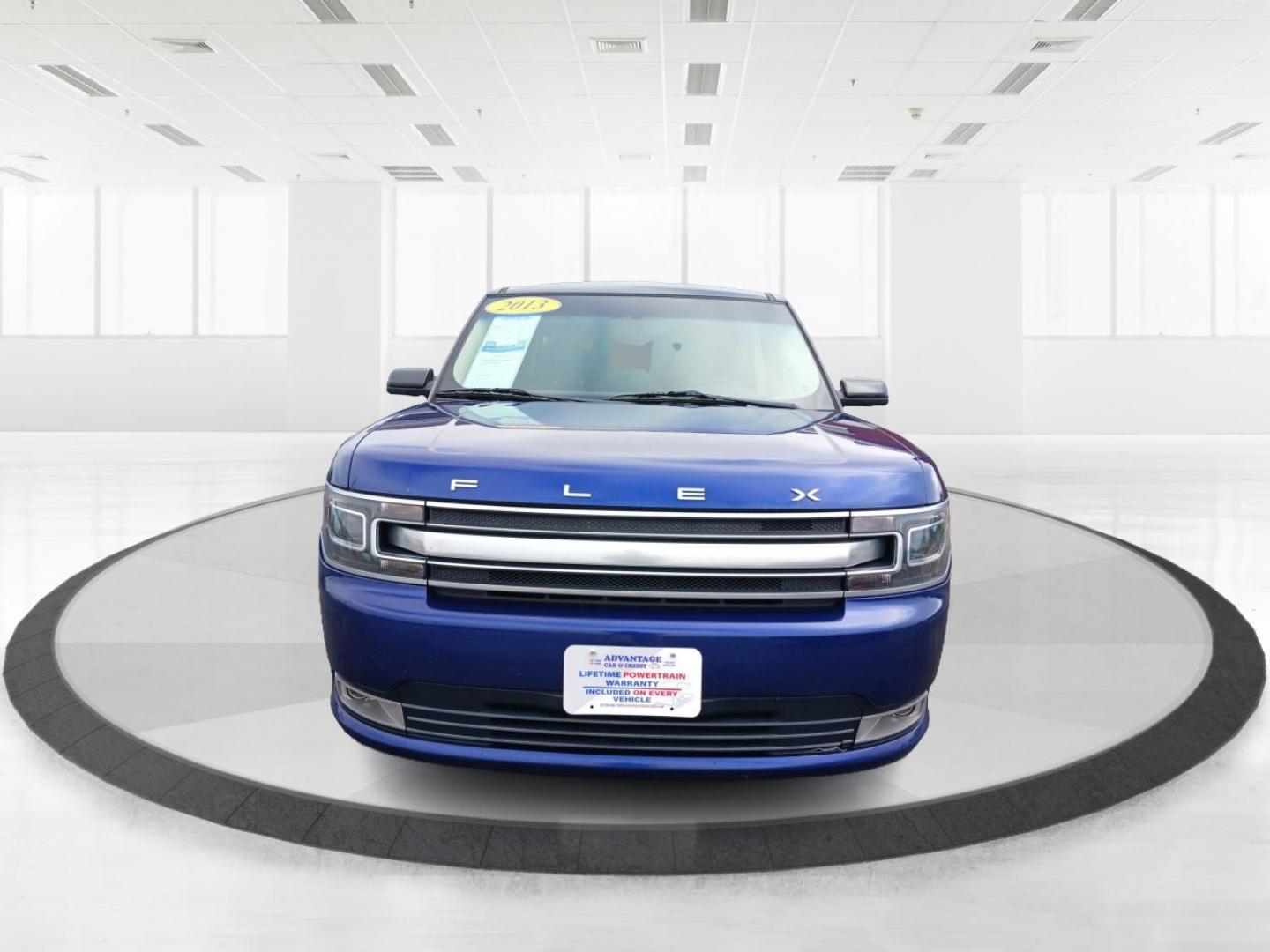 2013 Deep Impact Blue Metallic Ford Flex Limited AWD (2FMHK6D83DB) with an 3.5L V6 DOHC 24V engine, 6-Speed Automatic Overdrive transmission, located at 1099 N County Rd 25A, OH, 45373, (937) 908-9800, 40.057079, -84.212883 - Photo#6