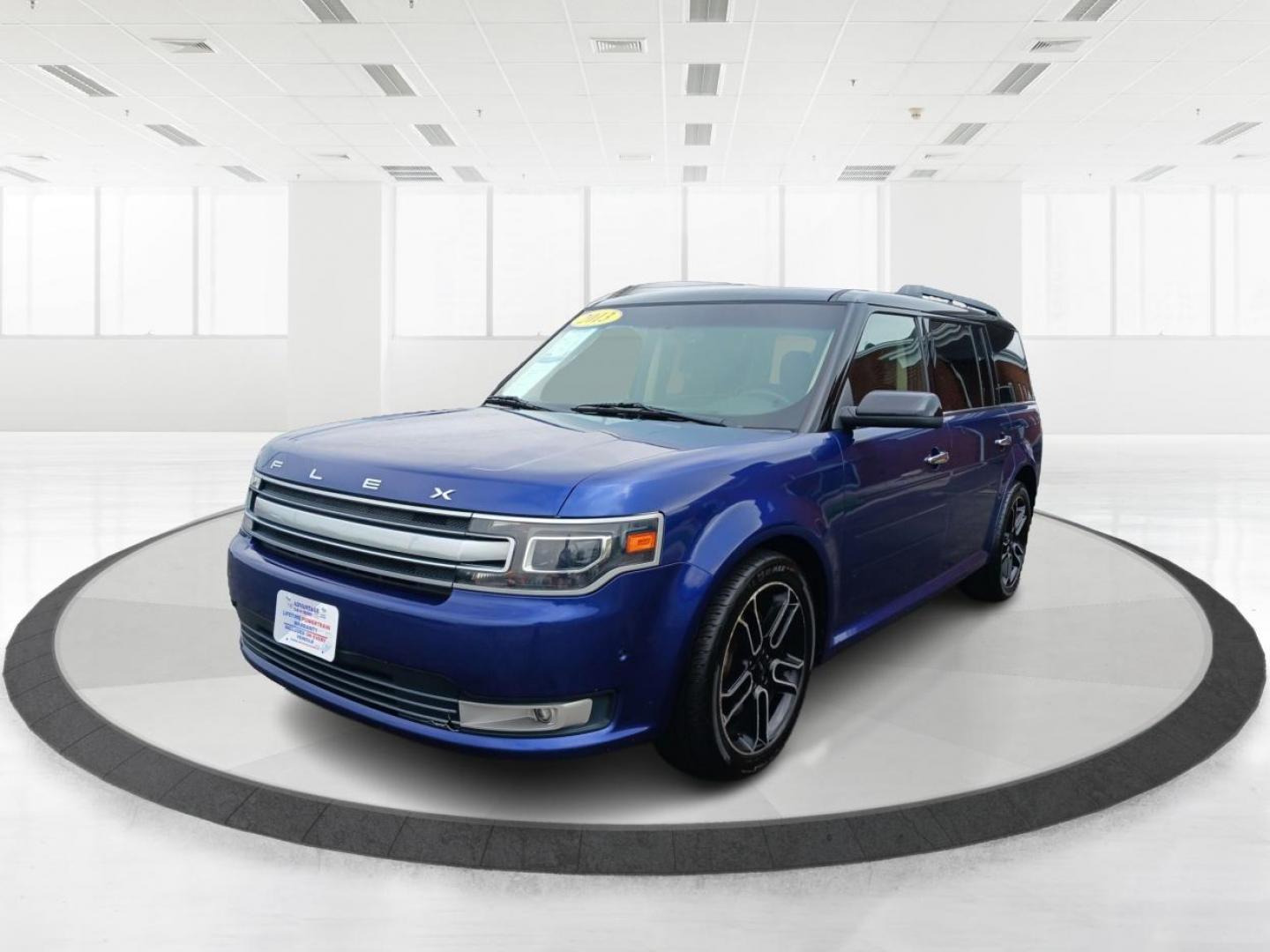 2013 Deep Impact Blue Metallic Ford Flex Limited AWD (2FMHK6D83DB) with an 3.5L V6 DOHC 24V engine, 6-Speed Automatic Overdrive transmission, located at 1099 N County Rd 25A, OH, 45373, (937) 908-9800, 40.057079, -84.212883 - Photo#7