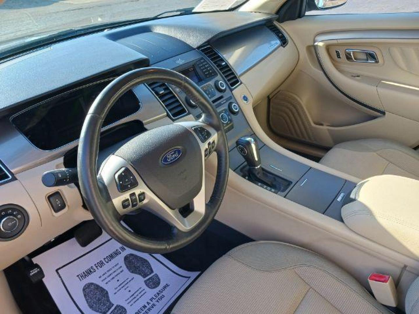 2013 Sterling Gray Metallic Ford Taurus SEL FWD (1FAHP2E81DG) with an 3.5L V6 DOHC 24V engine, 6-Speed Automatic transmission, located at 1099 N County Rd 25A, OH, 45373, (937) 908-9800, 40.057079, -84.212883 - Photo#6