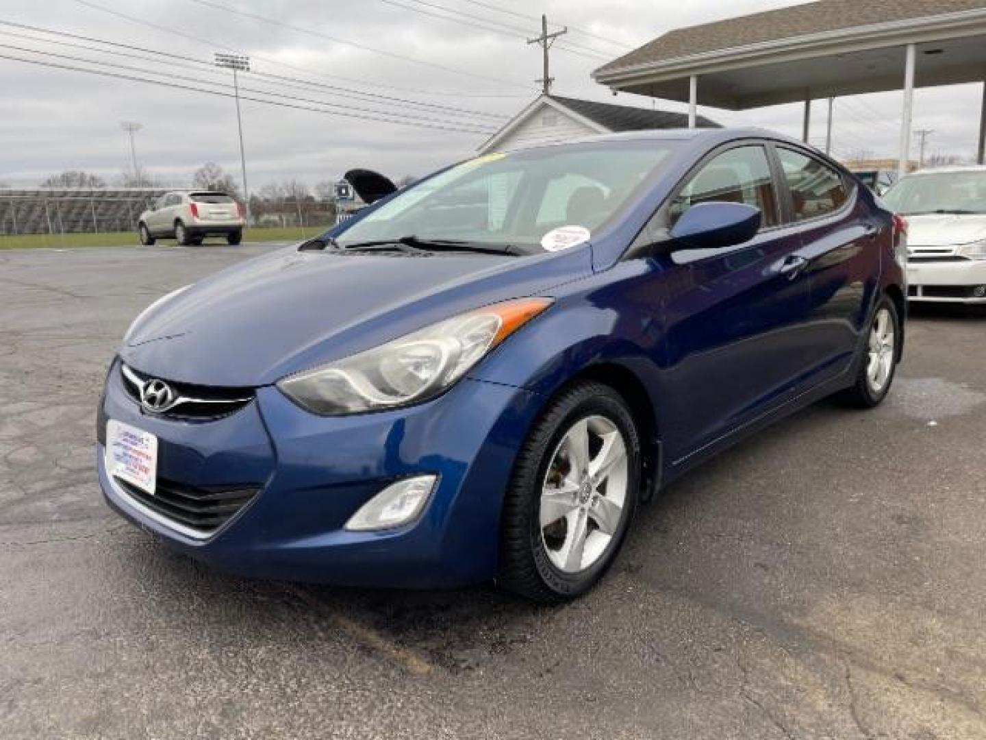 2013 Blue Sky Metallic Hyundai Elantra GLS A/T (KMHDH4AE7DU) with an 1.8L L4 DOHC 16V engine, 6-Speed Automatic transmission, located at 880 E. National Road, Vandalia, OH, 45377, (937) 908-9800, 39.892189, -84.181015 - Photo#1