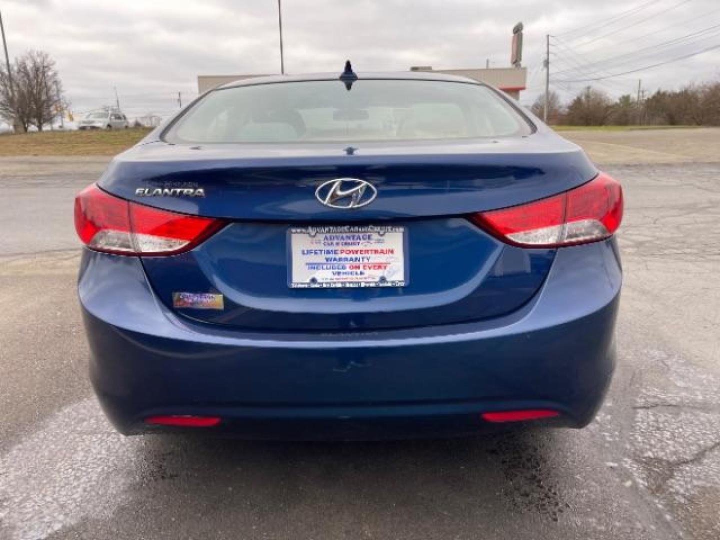 2013 Blue Sky Metallic Hyundai Elantra GLS A/T (KMHDH4AE7DU) with an 1.8L L4 DOHC 16V engine, 6-Speed Automatic transmission, located at 880 E. National Road, Vandalia, OH, 45377, (937) 908-9800, 39.892189, -84.181015 - Photo#3