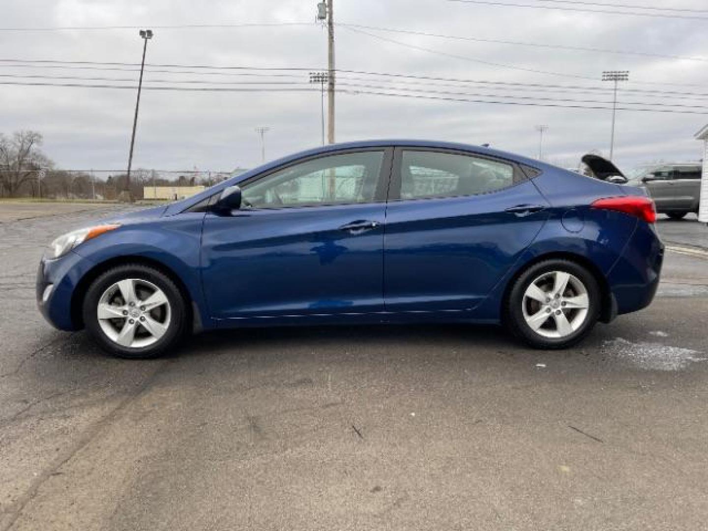 2013 Blue Sky Metallic Hyundai Elantra GLS A/T (KMHDH4AE7DU) with an 1.8L L4 DOHC 16V engine, 6-Speed Automatic transmission, located at 880 E. National Road, Vandalia, OH, 45377, (937) 908-9800, 39.892189, -84.181015 - Photo#5