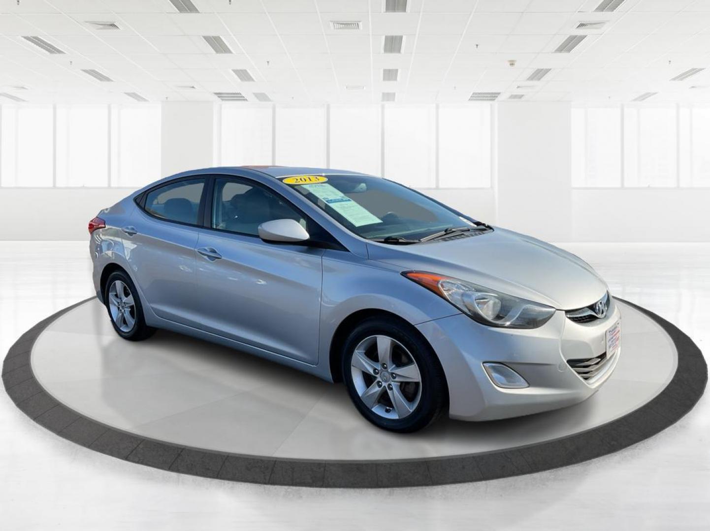 2013 Radiant Silver Metallic Hyundai Elantra GLS A/T (5NPDH4AEXDH) with an 1.8L L4 DOHC 16V engine, 6-Speed Automatic transmission, located at 4508 South Dixie Dr, Moraine, OH, 45439, (937) 908-9800, 39.689976, -84.218452 - 2013 Hyundai Elantra GLS A/T - Photo#0