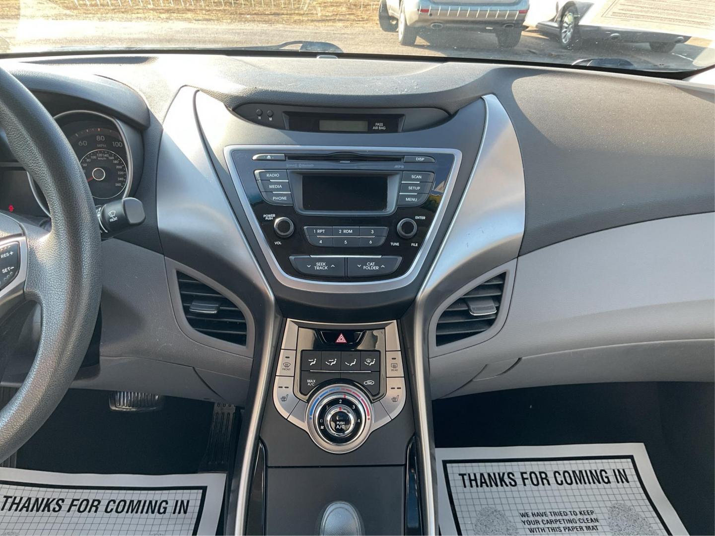 2013 Radiant Silver Metallic Hyundai Elantra GLS A/T (5NPDH4AEXDH) with an 1.8L L4 DOHC 16V engine, 6-Speed Automatic transmission, located at 4508 South Dixie Dr, Moraine, OH, 45439, (937) 908-9800, 39.689976, -84.218452 - 2013 Hyundai Elantra GLS A/T - Photo#12