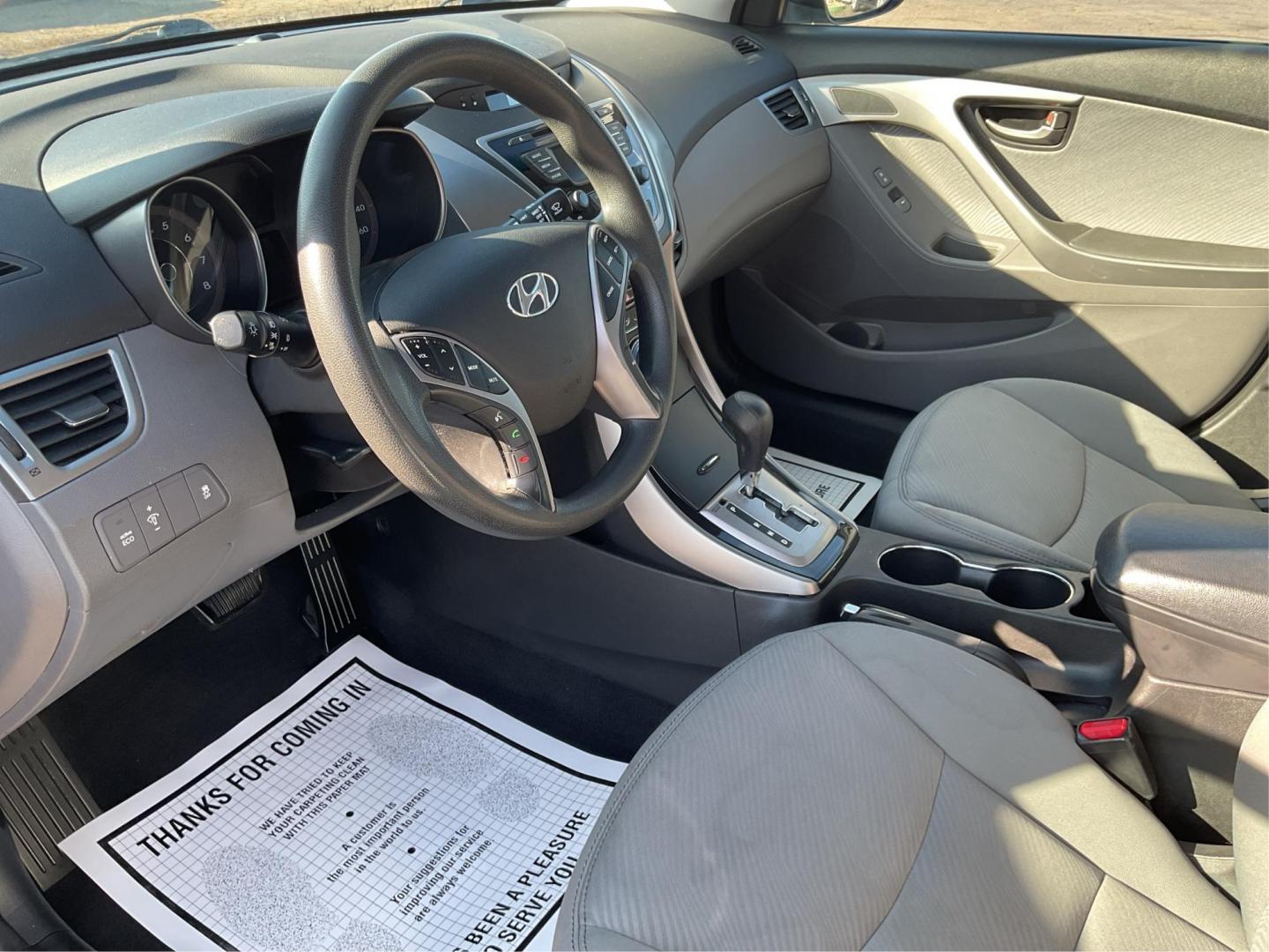 2013 Radiant Silver Metallic Hyundai Elantra GLS A/T (5NPDH4AEXDH) with an 1.8L L4 DOHC 16V engine, 6-Speed Automatic transmission, located at 4508 South Dixie Dr, Moraine, OH, 45439, (937) 908-9800, 39.689976, -84.218452 - 2013 Hyundai Elantra GLS A/T - Photo#8