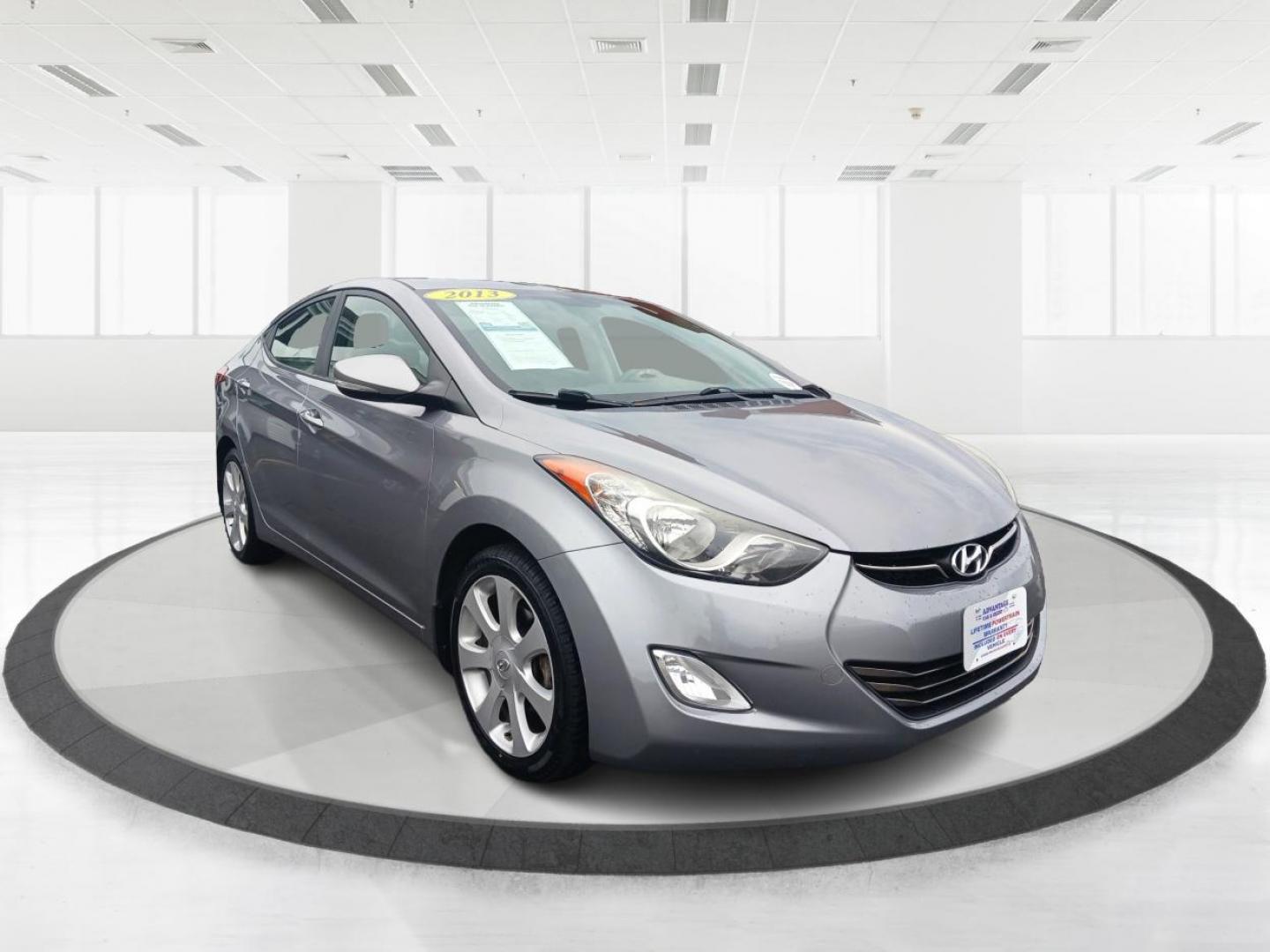 2013 Harbor Gray Metallic Hyundai Elantra Limited (KMHDH4AE1DU) with an 1.8L L4 DOHC 16V engine, 6-Speed Automatic transmission, located at 1099 N County Rd 25A, OH, 45373, (937) 908-9800, 40.057079, -84.212883 - Photo#0