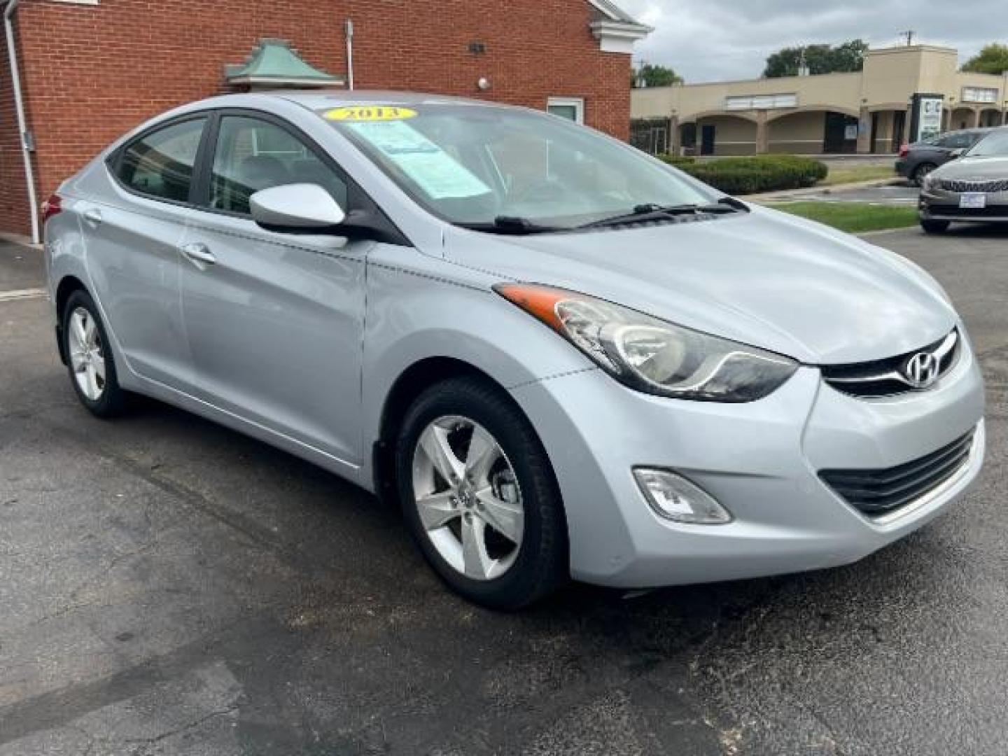 2013 Radiant Silver Metallic Hyundai Elantra GLS A/T (KMHDH4AE5DU) with an 1.8L L4 DOHC 16V engine, 6-Speed Automatic transmission, located at 401 Woodman Dr, Riverside, OH, 45431, (937) 908-9800, 39.763779, -84.122063 - Photo#0