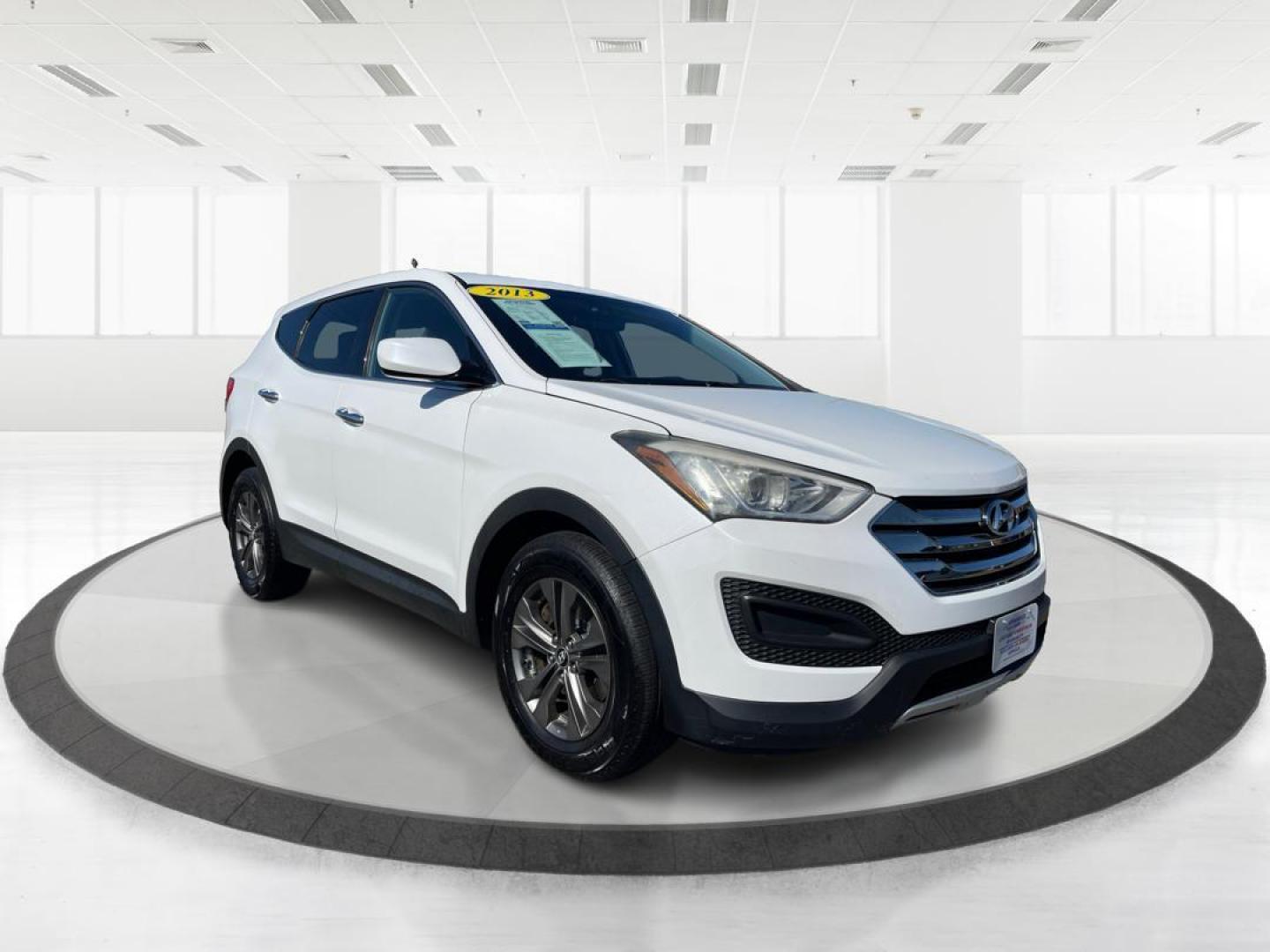 2013 Frost White Pearl Hyundai Santa Fe Sport 2.4 AWD (5XYZTDLB2DG) with an 2.4L L4 DOHC 16V engine, 6-Speed Automatic transmission, located at 1099 N County Rd 25A, OH, 45373, (937) 908-9800, 40.057079, -84.212883 - Photo#0