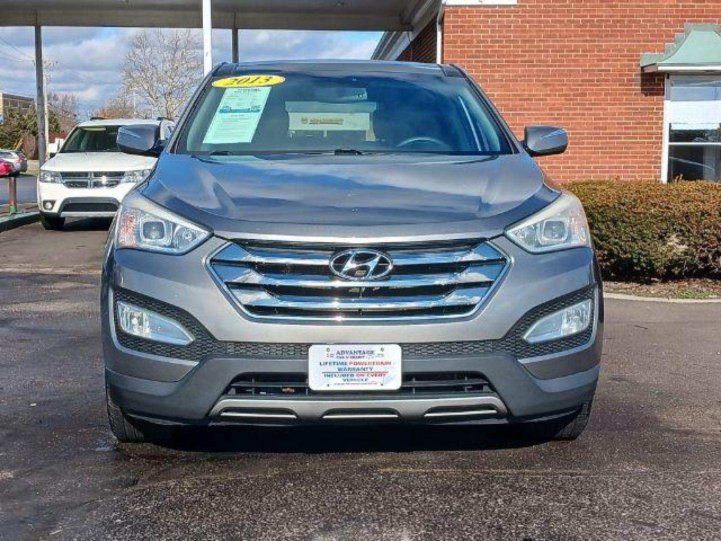 2013 Mineral Gray Hyundai Santa Fe Sport 2.4 AWD (5XYZUDLBXDG) with an 2.4L L4 DOHC 16V engine, 6-Speed Automatic transmission, located at 1951 S Dayton Lakeview Rd., New Carlisle, OH, 45344, (937) 908-9800, 39.890999, -84.050255 - Photo#1