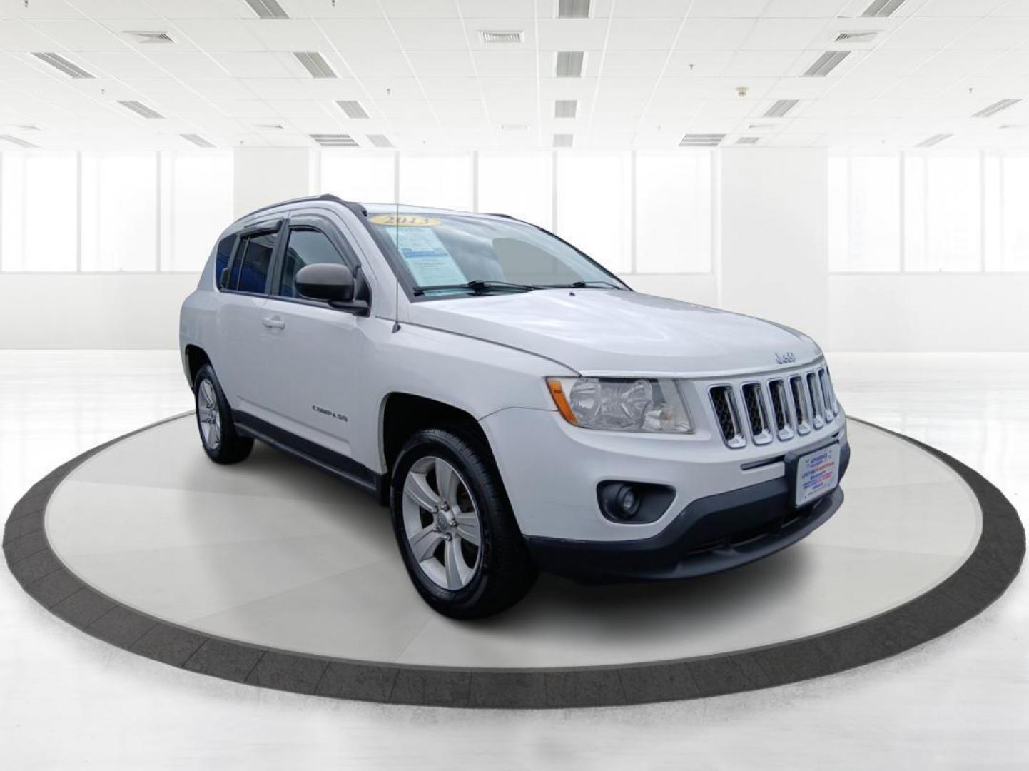 2013 Winter Chill Pearlcoat Jeep Compass Latitude 4WD (1C4NJDEB5DD) with an 2.4L L4 DOHC 16V engine, Continuously Variable Transmission transmission, located at 4508 South Dixie Dr, Moraine, OH, 45439, (937) 908-9800, 39.690136, -84.216438 - Photo#0