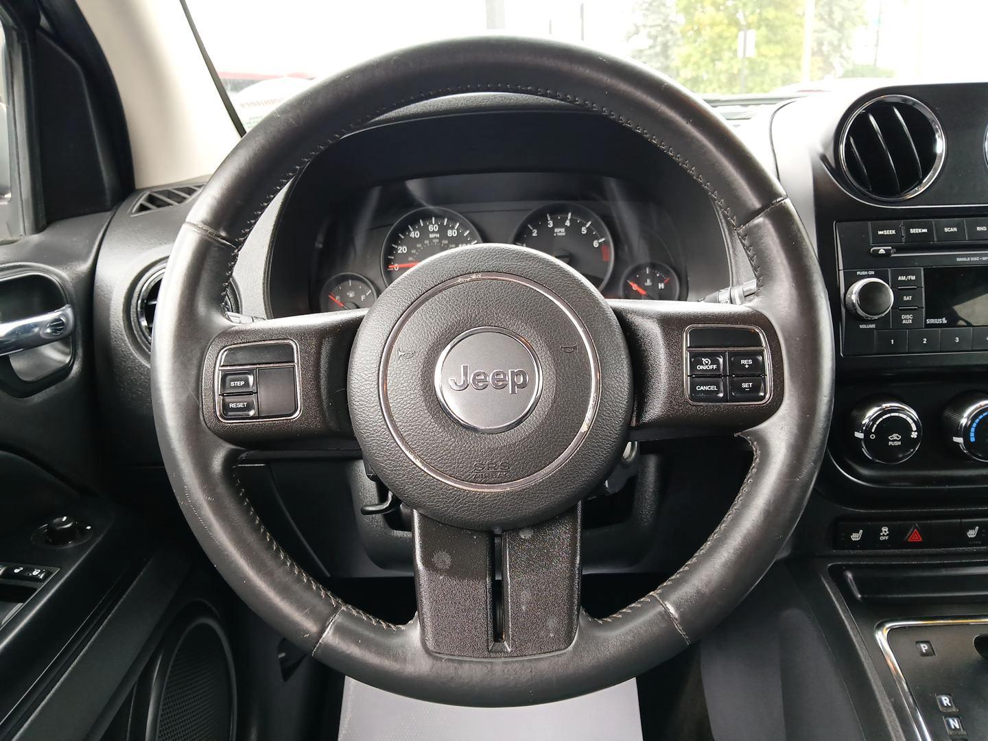 2013 Winter Chill Pearlcoat Jeep Compass Latitude 4WD (1C4NJDEB5DD) with an 2.4L L4 DOHC 16V engine, Continuously Variable Transmission transmission, located at 4508 South Dixie Dr, Moraine, OH, 45439, (937) 908-9800, 39.690136, -84.216438 - Photo#15