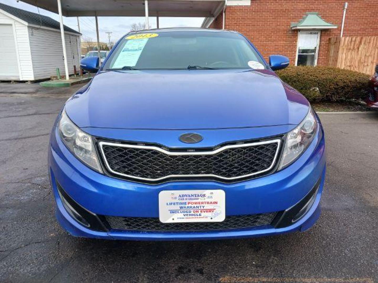 2013 Corsa Blue Pearl Metallic Kia Optima SX (5XXGR4A67DG) with an 2.0L L4 DOHC 16V TURBO engine, 6-Speed Automatic transmission, located at 1230 East Main St, Xenia, OH, 45385, (937) 908-9800, 39.687321, -83.910294 - Photo#1