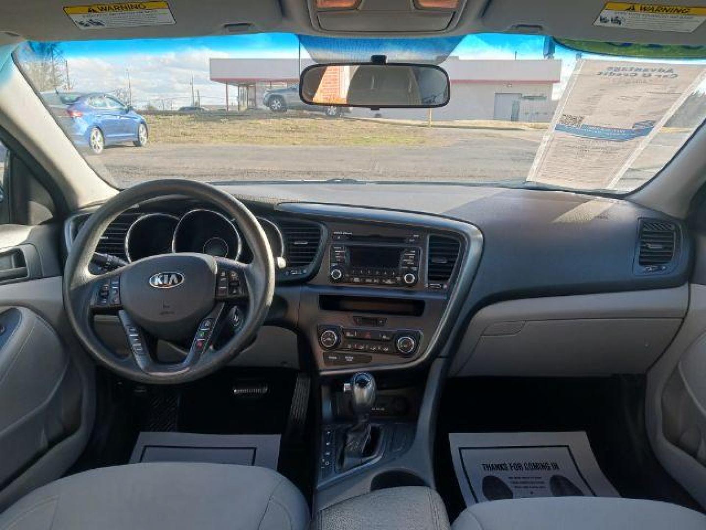 2013 Ebony Black Kia Optima LX AT (5XXGM4A73DG) with an 2.4L L4 DOHC 16V engine, 6-Speed Automatic transmission, located at 1230 East Main St, Xenia, OH, 45385, (937) 908-9800, 39.687321, -83.910294 - Photo#7