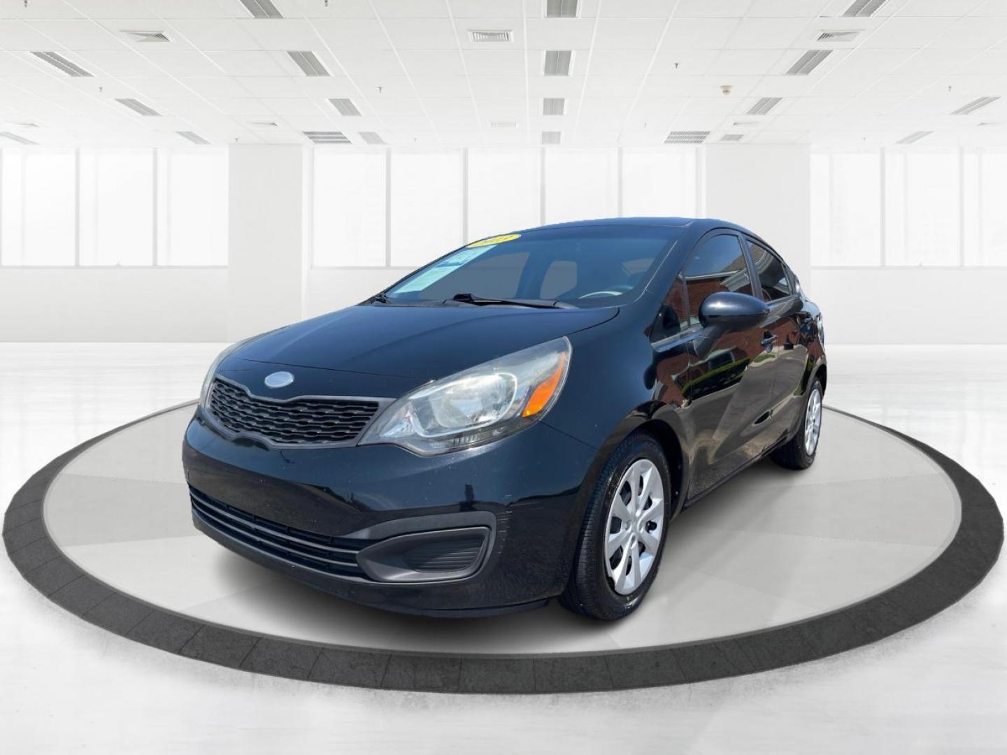 2013 Aurora Black Pearl Kia Rio LX (KNADM4A32D6) with an 1.6L L4 DOHC 16V engine, located at 1230 East Main St, Xenia, OH, 45385, (937) 908-9800, 39.687321, -83.910294 - Photo#7