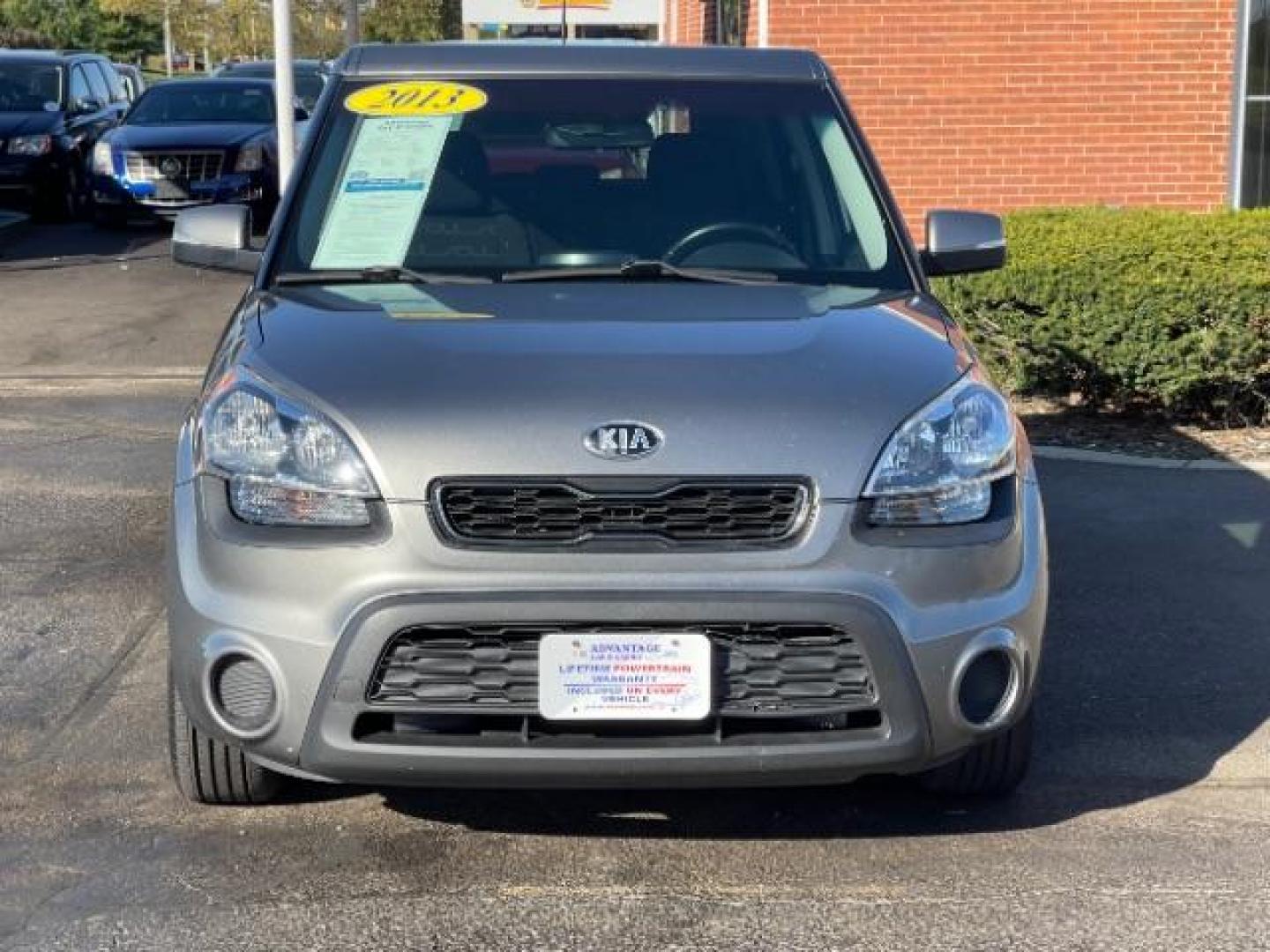 2013 Bright Silver Metallic Kia Soul + (KNDJT2A62D7) with an 2.0L L4 DOHC 16V engine, located at 880 E. National Road, Vandalia, OH, 45377, (937) 908-9800, 39.892189, -84.181015 - Photo#4