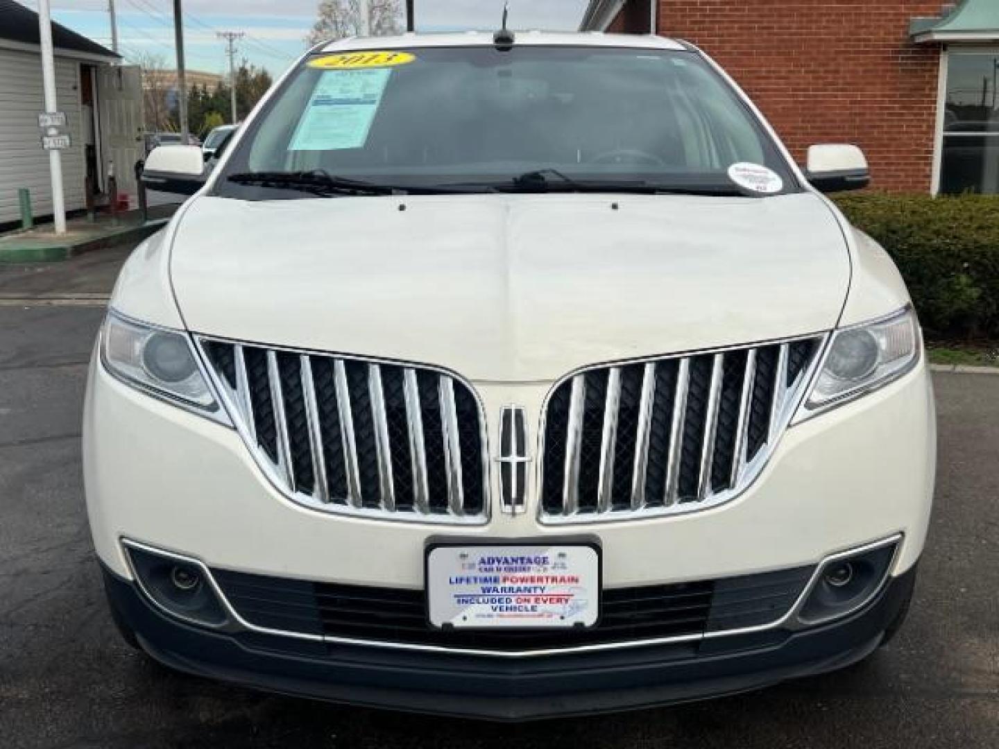 2013 White Platinum Metallic Tri-Coat Lincoln MKX AWD (2LMDJ8JK1DB) with an 3.7L V6 DOHC 24V engine, 6-Speed Automatic transmission, located at 1951 S Dayton Lakeview Rd., New Carlisle, OH, 45344, (937) 908-9800, 39.890999, -84.050255 - Photo#1