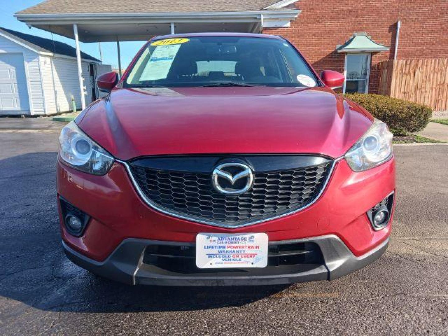 2013 Red Mazda CX-5 Touring AWD (JM3KE4CE4D0) with an 2.0L L4 DOHC 16V engine, 6-Speed Automatic transmission, located at 401 Woodman Dr, Riverside, OH, 45431, (937) 908-9800, 39.763779, -84.122063 - Photo#1