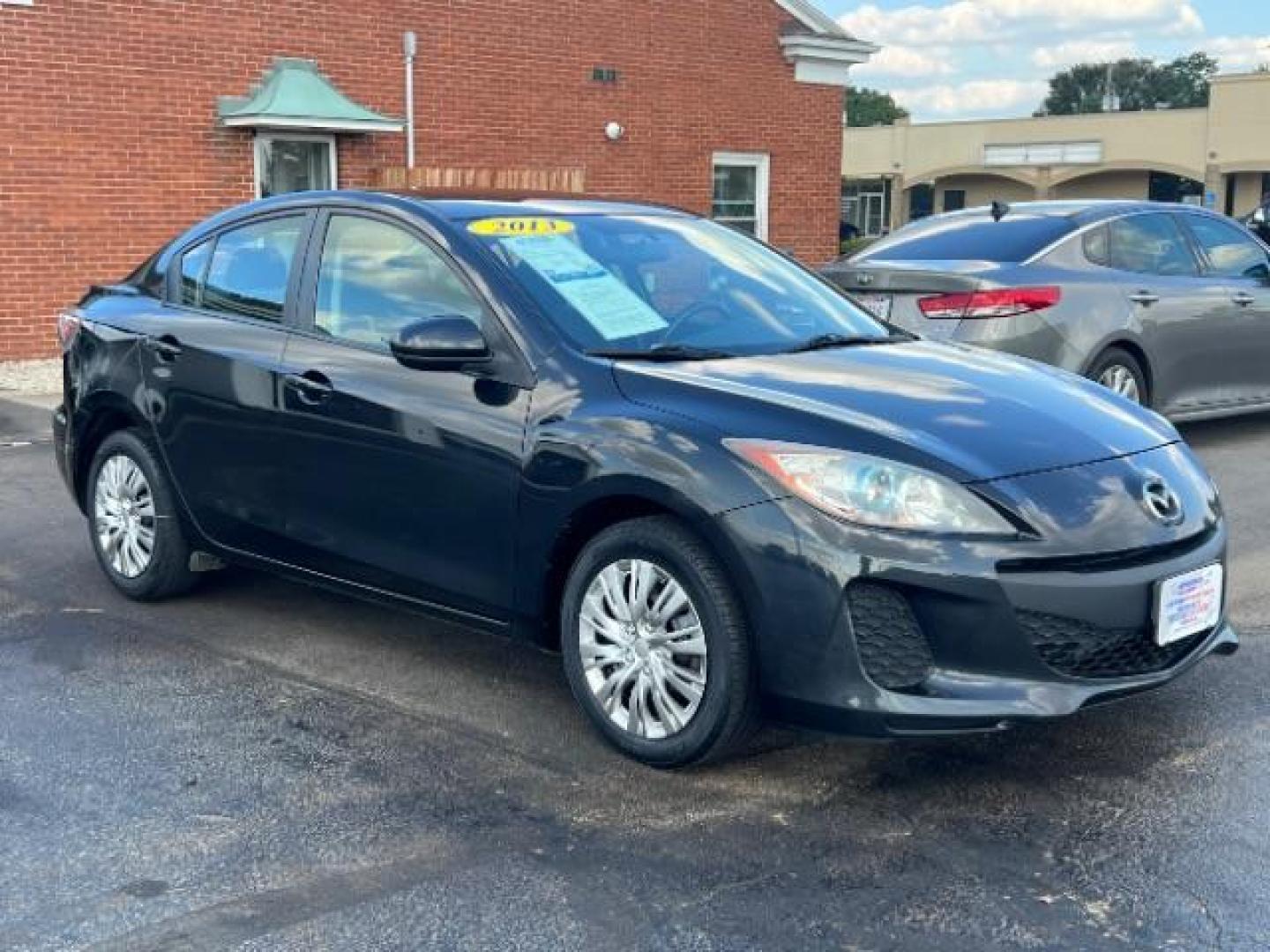 2013 Black Mica Mazda MAZDA3 i Sport 4-Door (JM1BL1U76D1) with an 2.0L L4 DOHC 16V engine, located at 1099 N County Rd 25A, OH, 45373, (937) 908-9800, 40.057079, -84.212883 - Photo#0