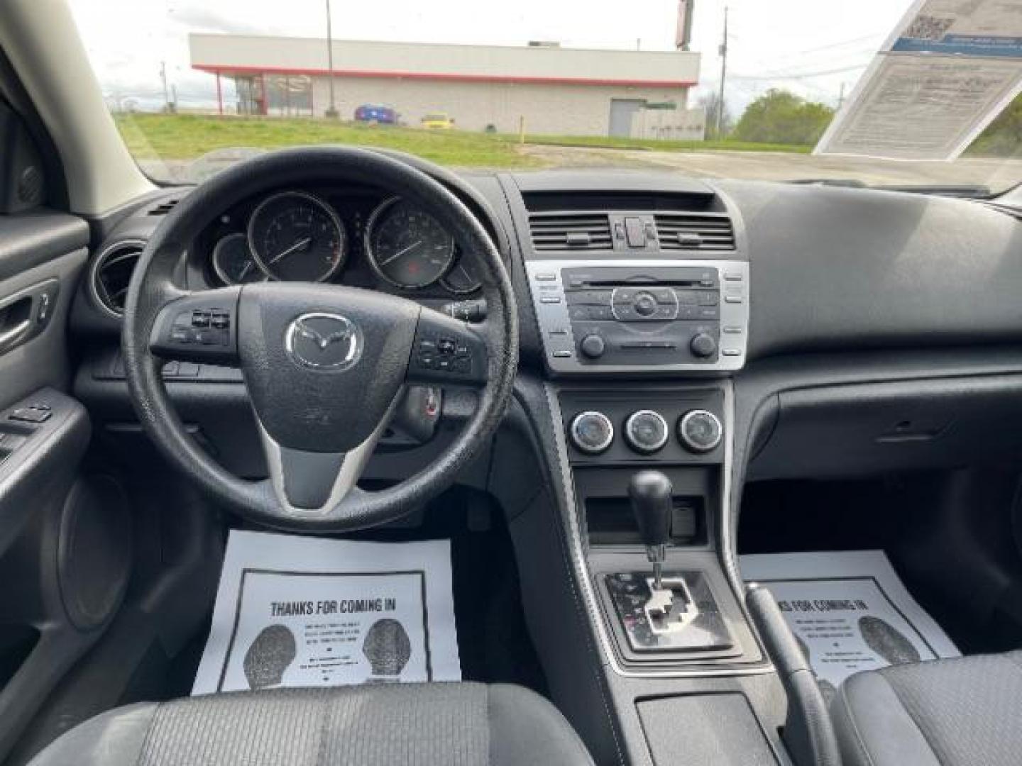 2013 Ebony Black Mazda Mazda6 i Sport (1YVHZ8BH8D5) with an 2.5L L4 DOHC 16V engine, 6-Speed Automatic transmission, located at 880 E. National Road, Vandalia, OH, 45377, (937) 908-9800, 39.892189, -84.181015 - Photo#7