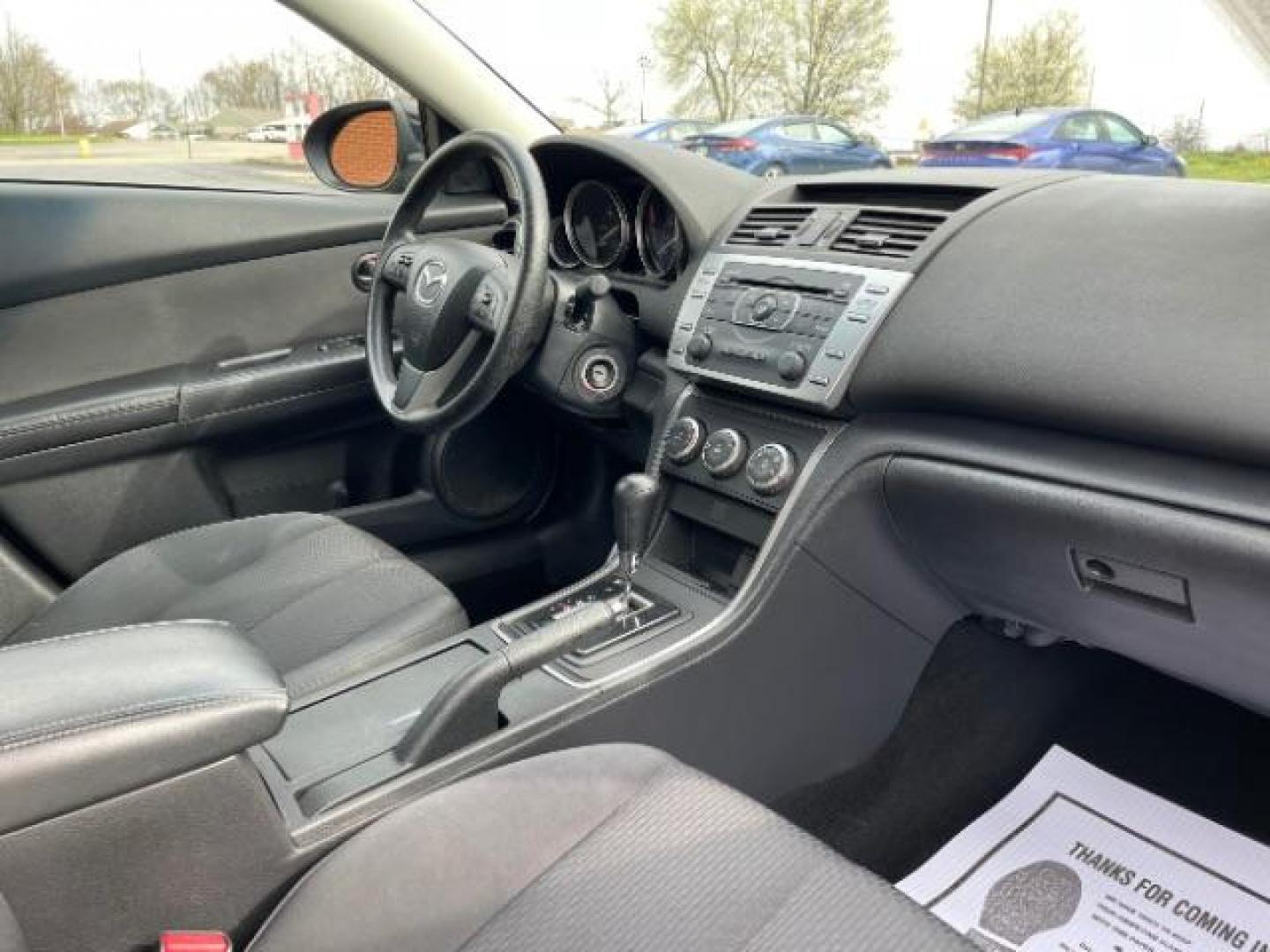 2013 Ebony Black Mazda Mazda6 i Sport (1YVHZ8BH8D5) with an 2.5L L4 DOHC 16V engine, 6-Speed Automatic transmission, located at 880 E. National Road, Vandalia, OH, 45377, (937) 908-9800, 39.892189, -84.181015 - Photo#8