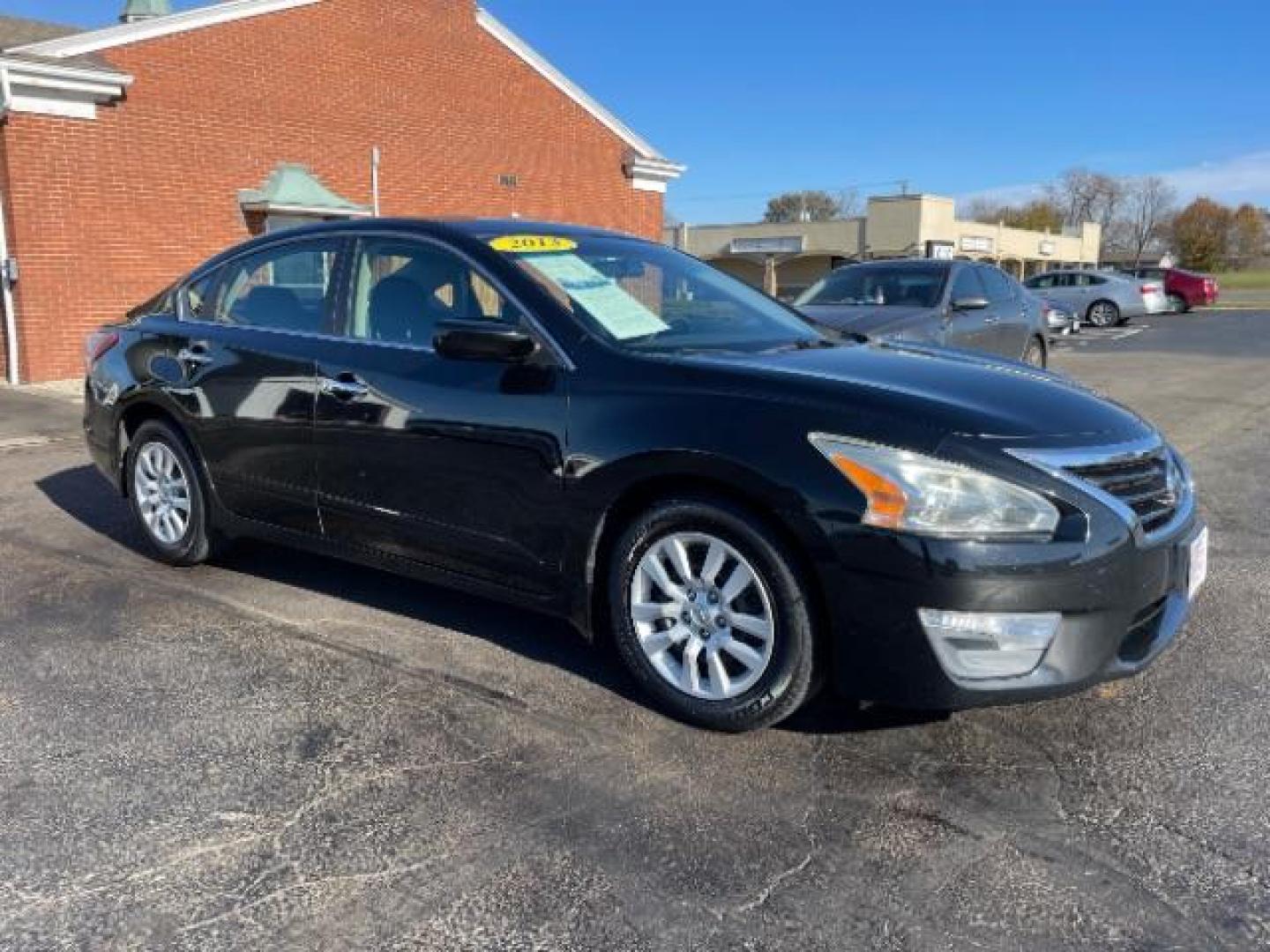 2013 Super Black Nissan Altima 2.5 (1N4AL3AP0DC) with an 2.5L L4 DOHC 16V engine, 6-Speed Manual transmission, located at 1099 N County Rd 25A, OH, 45373, (937) 908-9800, 40.057079, -84.212883 - Photo#0