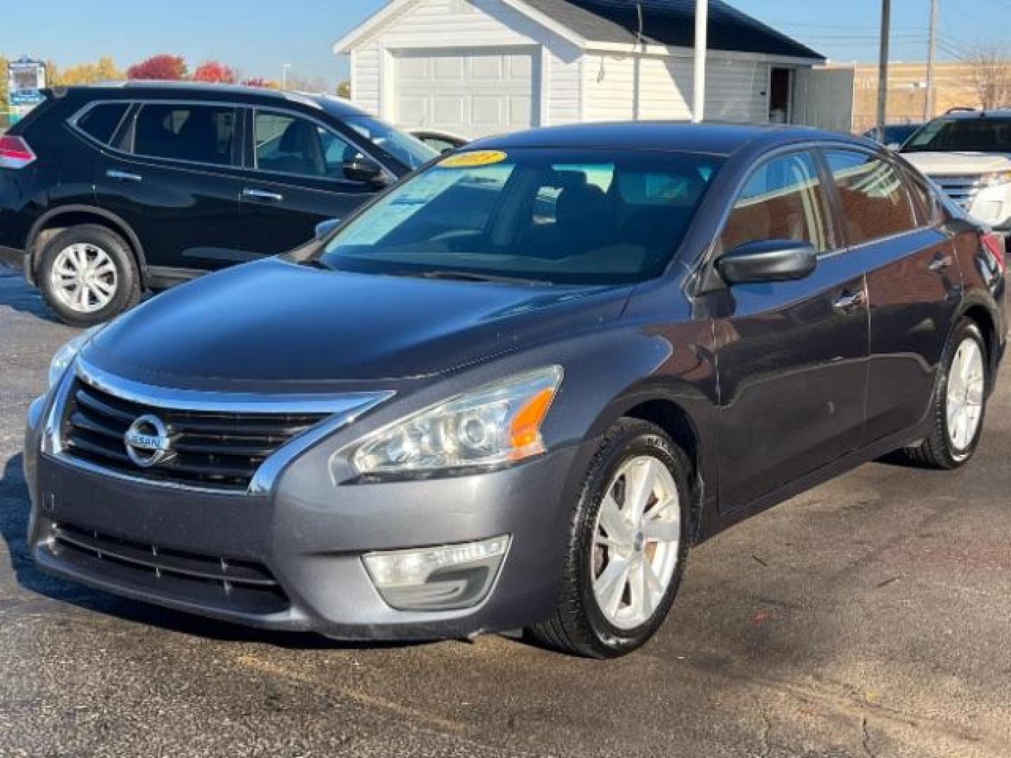 2013 Metallic Slate Nissan Altima 2.5 SV (1N4AL3AP9DC) with an 2.5L L4 DOHC 16V engine, located at 1099 N County Rd 25A, OH, 45373, (937) 908-9800, 40.057079, -84.212883 - Photo#2