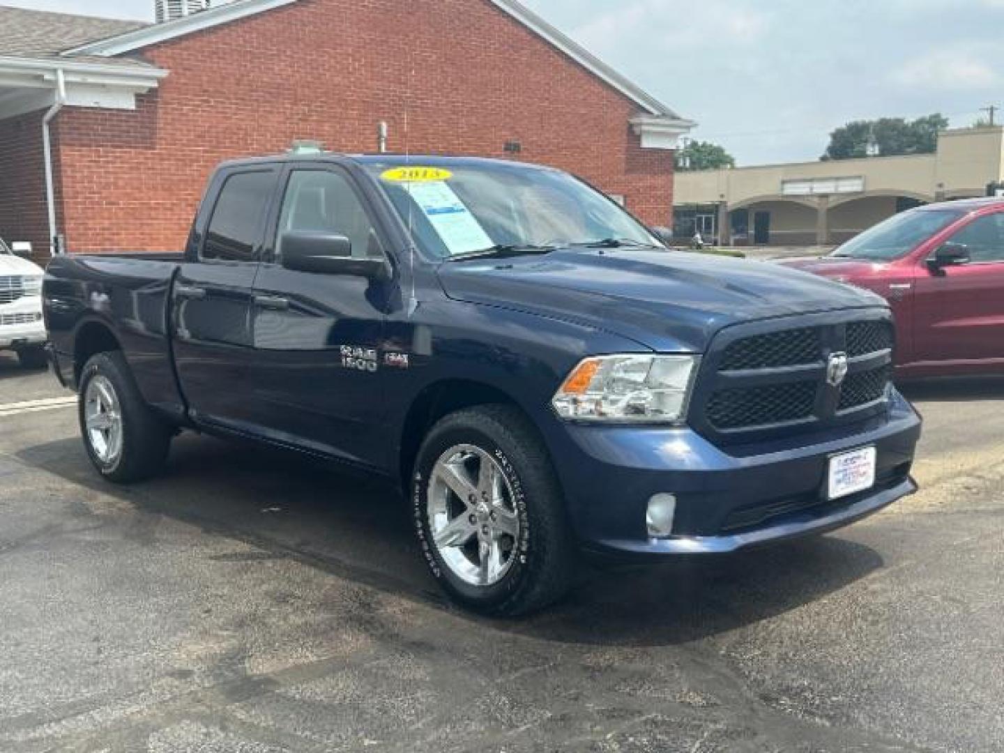 2013 True Blue Pearl RAM 1500 Tradesman Quad Cab 4WD (1C6RR7FT7DS) with an 5.7L V8 OHV 16V engine, 6-Speed Automatic transmission, located at 4508 South Dixie Dr, Moraine, OH, 45439, (937) 908-9800, 39.690136, -84.216438 - Photo#0