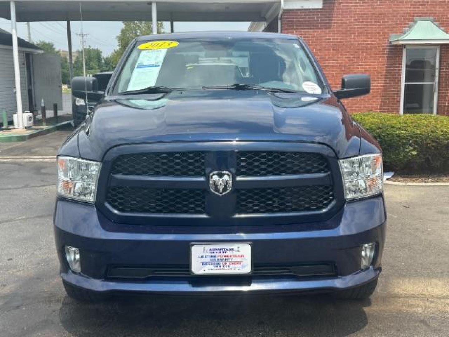 2013 True Blue Pearl RAM 1500 Tradesman Quad Cab 4WD (1C6RR7FT7DS) with an 5.7L V8 OHV 16V engine, 6-Speed Automatic transmission, located at 4508 South Dixie Dr, Moraine, OH, 45439, (937) 908-9800, 39.690136, -84.216438 - Photo#1