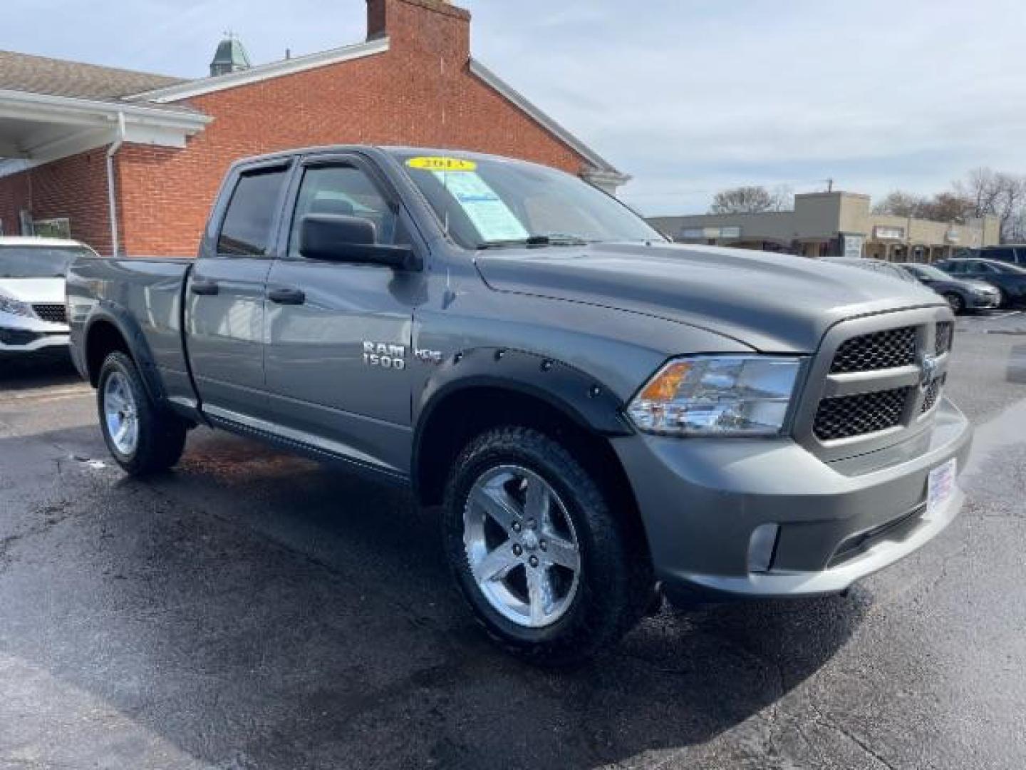 2013 Mineral Gray Metallic RAM 1500 Tradesman Quad Cab 4WD (1C6RR7FT8DS) with an 5.7L V8 OHV 16V engine, 6-Speed Automatic transmission, located at 1230 East Main St, Xenia, OH, 45385, (937) 908-9800, 39.687321, -83.910294 - Photo#0