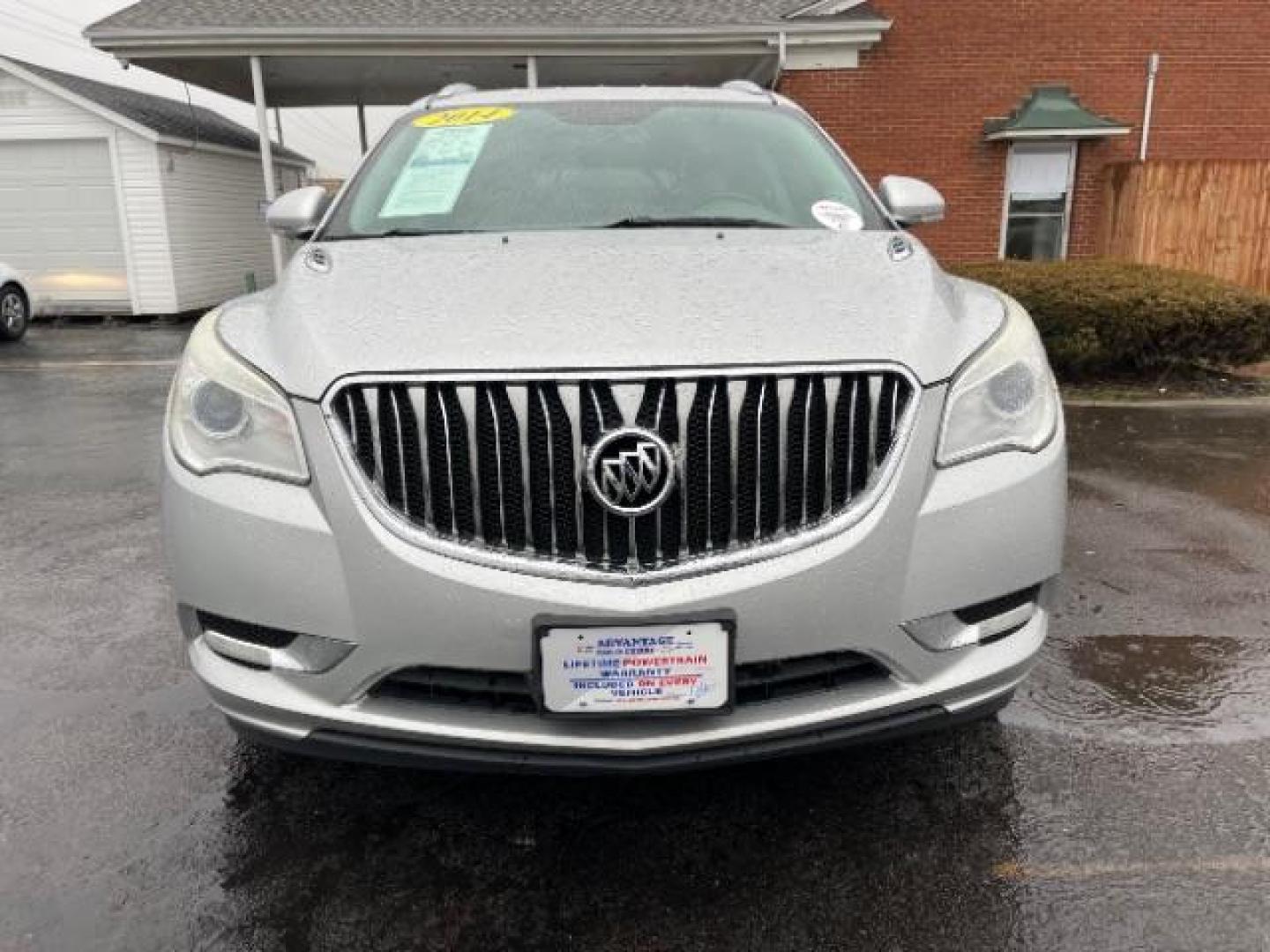 2014 Quicksilver Metallic Buick Enclave Leather FWD (5GAKRBKD4EJ) with an 3.6L V6 DOHC 24V engine, 6-Speed Automatic Overdrive transmission, located at 1099 N County Rd 25A, OH, 45373, (937) 908-9800, 40.057079, -84.212883 - Photo#2