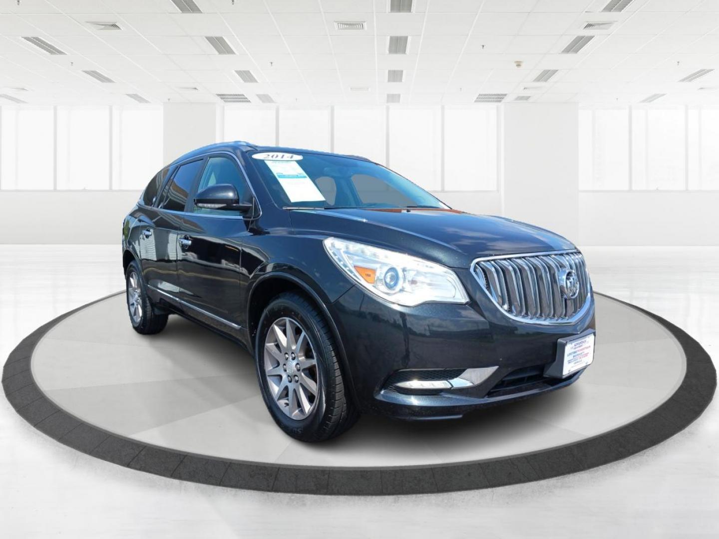 2014 Carbon Black Metallic Buick Enclave (5GAKRBKD0EJ) with an 3.6L V6 DOHC 24V engine, 6-Speed Automatic Overdrive transmission, located at 4508 South Dixie Dr, Moraine, OH, 45439, (937) 908-9800, 39.690136, -84.216438 - Photo#0