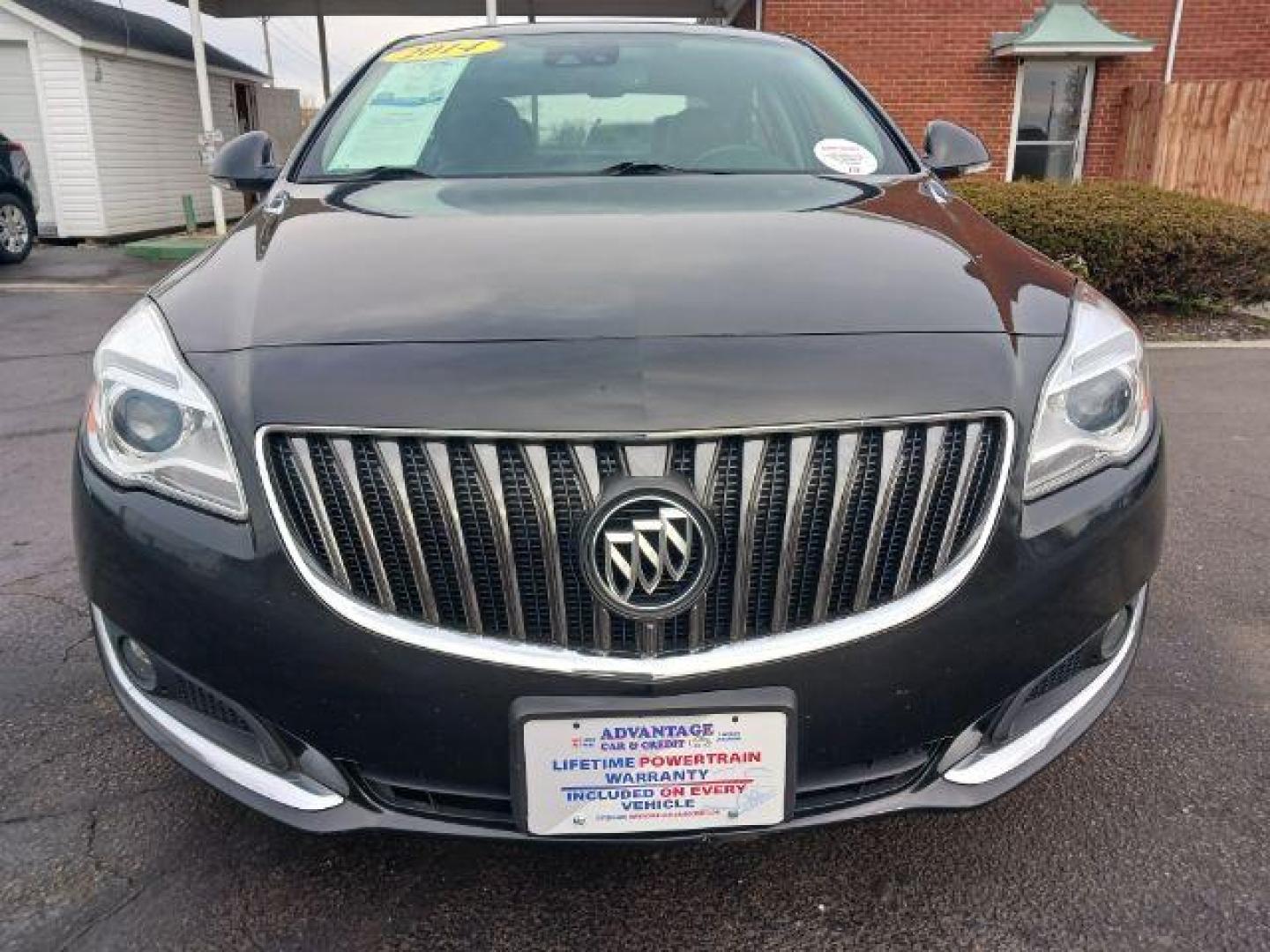 2014 Black Onyx Buick Regal Premium 2 (2G4GR5GX3E9) with an 2.0L L4 DOHC 16V TURBO engine, 6-Speed Automatic transmission, located at 1951 S Dayton Lakeview Rd., New Carlisle, OH, 45344, (937) 908-9800, 39.890999, -84.050255 - Photo#1