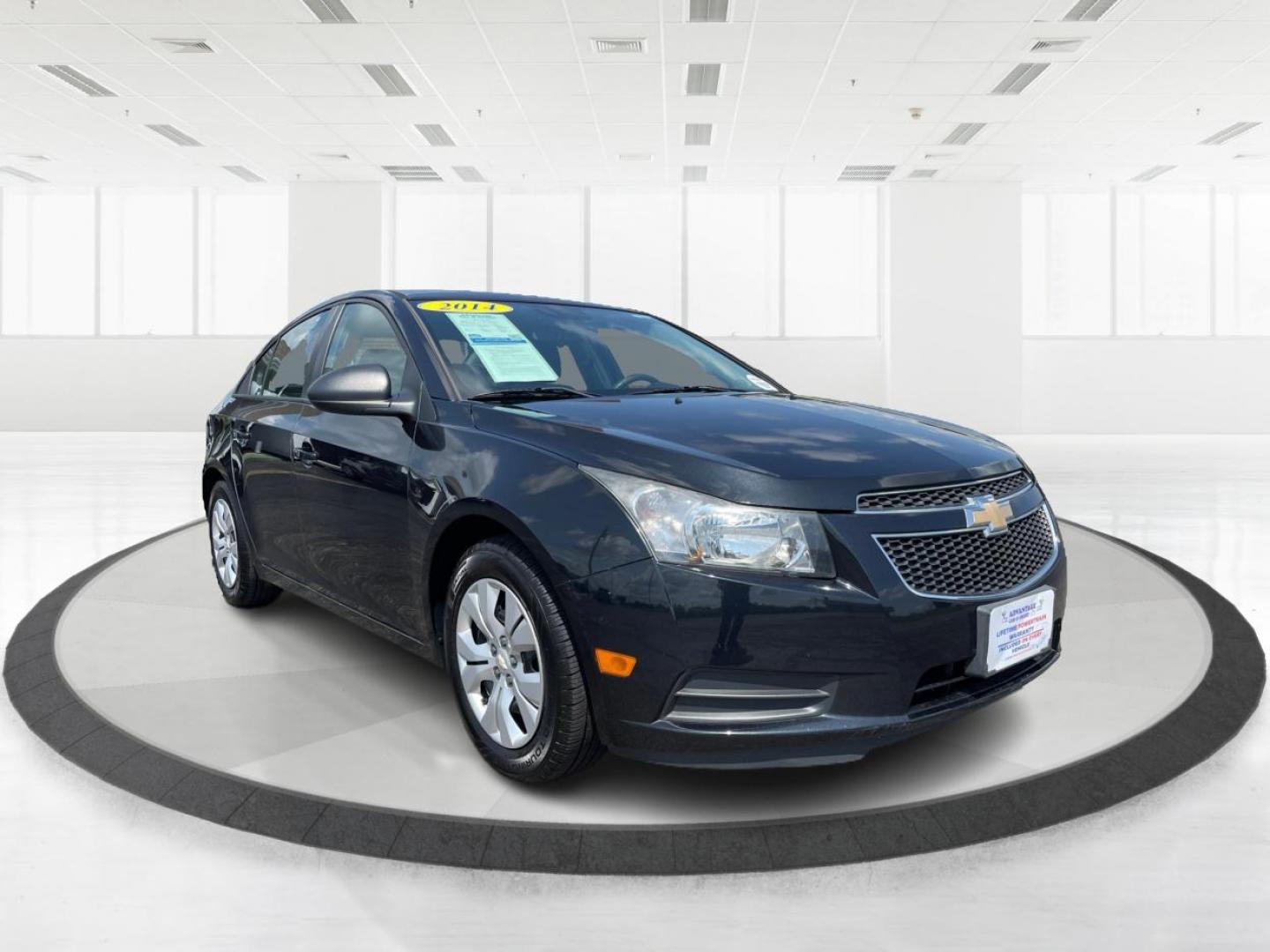 2014 Black Granite Metallic Chevrolet Cruze (1G1PA5SH3E7) with an 1.8L L4 DOHC 16V FFV engine, 6-Speed Automatic transmission, located at 1951 S Dayton Lakeview Rd., New Carlisle, OH, 45344, (937) 908-9800, 39.890999, -84.050255 - Photo#0