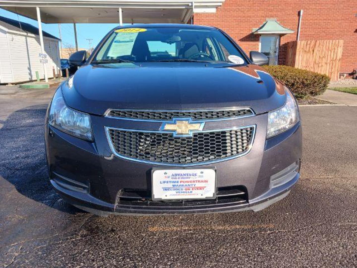 2014 Tungsten Metallic Chevrolet Cruze LS Auto (1G1PA5SH9E7) with an 1.8L L4 DOHC 16V FFV engine, 6-Speed Automatic transmission, located at 880 E. National Road, Vandalia, OH, 45377, (937) 908-9800, 39.892189, -84.181015 - Photo#1