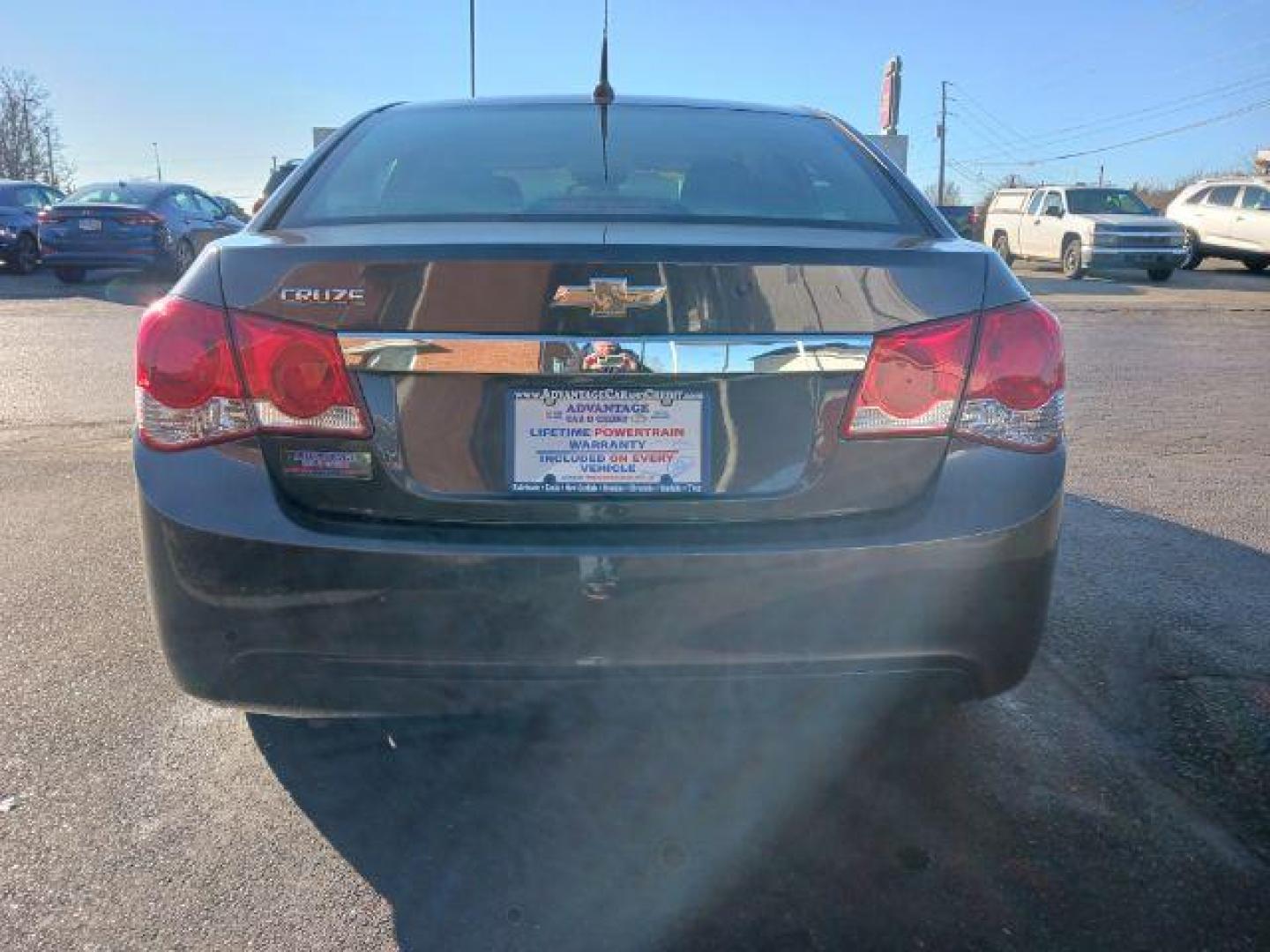 2014 Tungsten Metallic Chevrolet Cruze LS Auto (1G1PA5SH9E7) with an 1.8L L4 DOHC 16V FFV engine, 6-Speed Automatic transmission, located at 880 E. National Road, Vandalia, OH, 45377, (937) 908-9800, 39.892189, -84.181015 - Photo#5