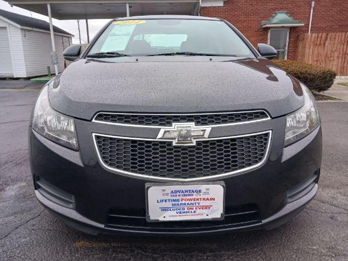 2014 Black Granite Metallic Chevrolet Cruze 1LT Auto (1G1PC5SB4E7) with an 1.4L L4 DOHC 16V TURBO engine, 6-Speed Automatic transmission, located at 880 E. National Road, Vandalia, OH, 45377, (937) 908-9800, 39.892189, -84.181015 - Photo#1