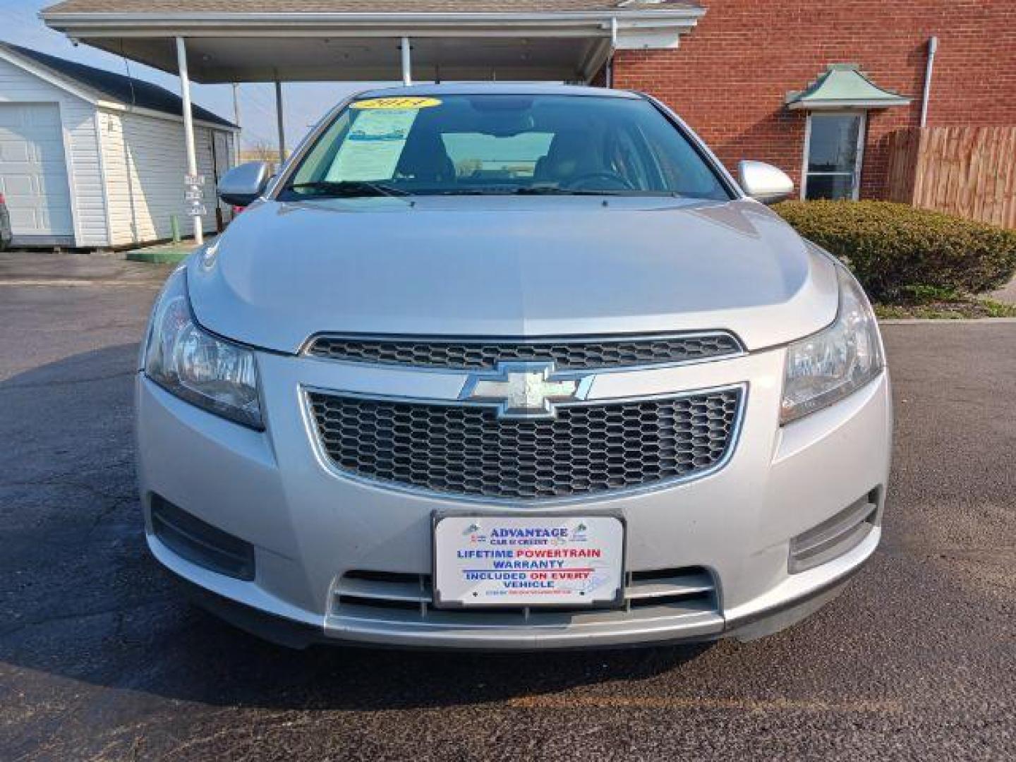 2014 Silver Ice Metallic Chevrolet Cruze 1LT Auto (1G1PC5SB0E7) with an 1.4L L4 DOHC 16V TURBO engine, 6-Speed Automatic transmission, located at 401 Woodman Dr, Riverside, OH, 45431, (937) 908-9800, 39.763779, -84.122063 - Photo#1