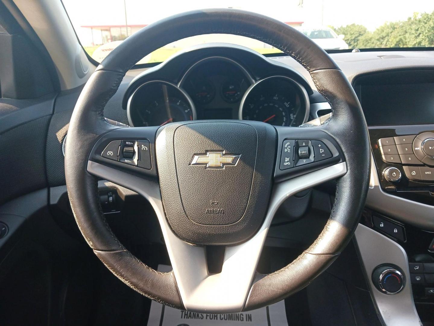 2014 Blue Ray Metallic Chevrolet Cruze 1LT Auto (1G1PC5SB6E7) with an 1.4L L4 DOHC 16V TURBO engine, 6-Speed Automatic transmission, located at 880 E. National Road, Vandalia, OH, 45377, (937) 908-9800, 39.892189, -84.181015 - Photo#15