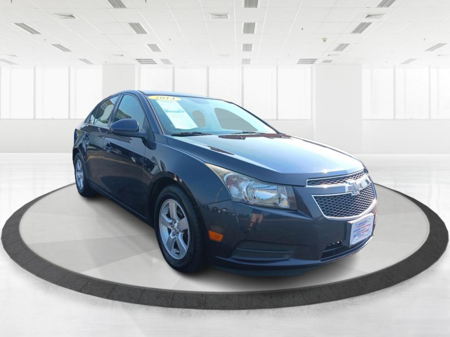 2014 Blue Ray Metallic Chevrolet Cruze 1LT Auto (1G1PC5SB6E7) with an 1.4L L4 DOHC 16V TURBO engine, 6-Speed Automatic transmission, located at 880 E. National Road, Vandalia, OH, 45377, (937) 908-9800, 39.892189, -84.181015 - Photo#0