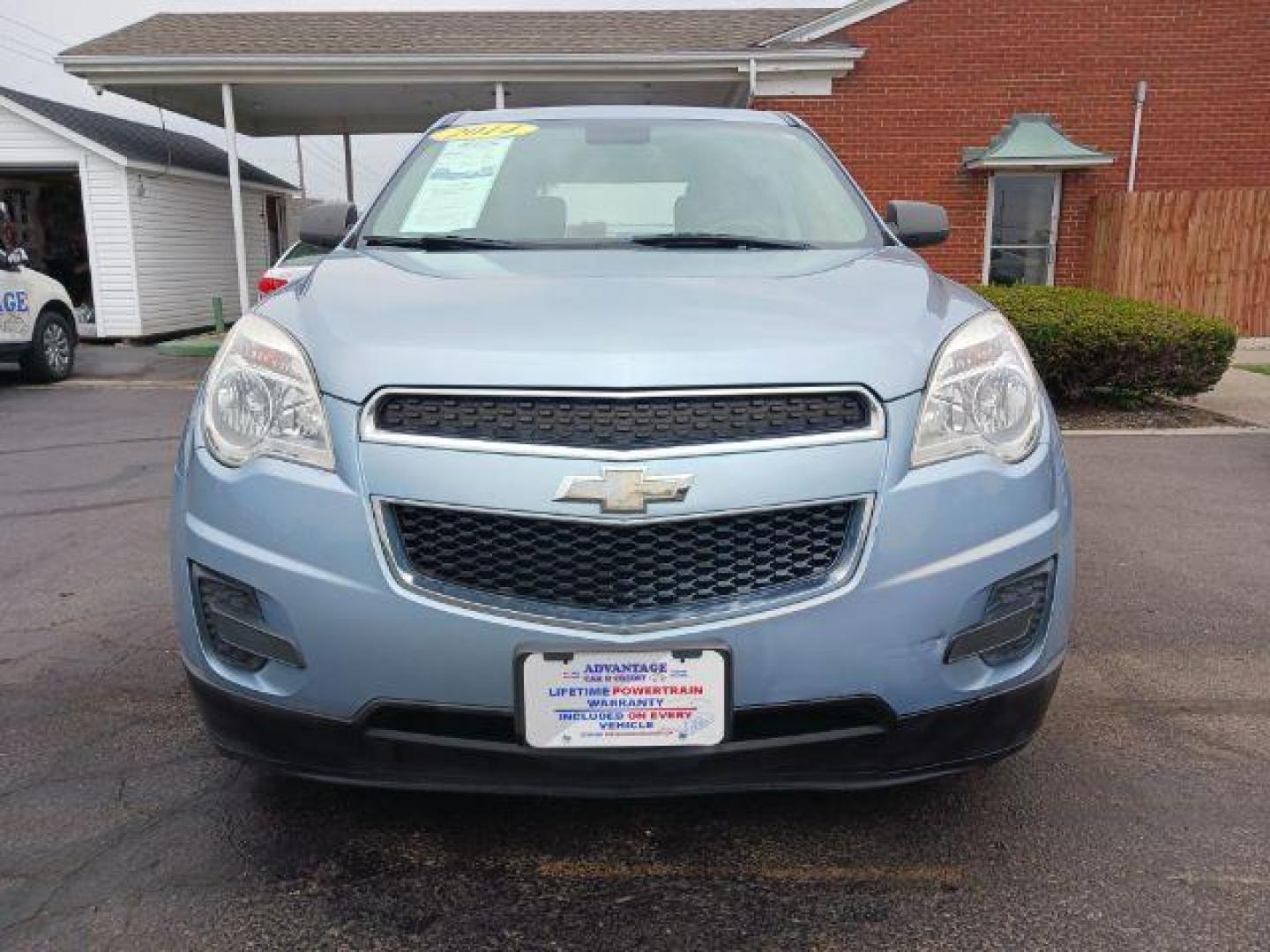 2014 Atlantis Blue Metallic Chevrolet Equinox LS 2WD (2GNALAEK6E6) with an 2.4L L4 DOHC 16V FFV engine, 6-Speed Automatic transmission, located at 1951 S Dayton Lakeview Rd., New Carlisle, OH, 45344, (937) 908-9800, 39.890999, -84.050255 - Photo#1