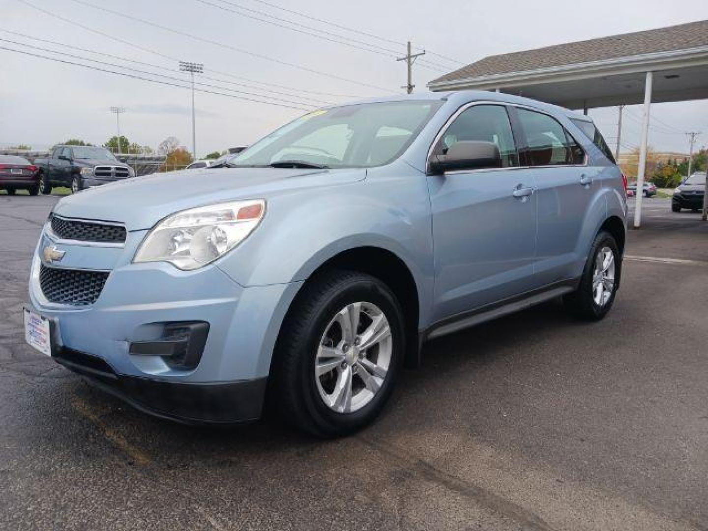 2014 Atlantis Blue Metallic Chevrolet Equinox LS 2WD (2GNALAEK6E6) with an 2.4L L4 DOHC 16V FFV engine, 6-Speed Automatic transmission, located at 1951 S Dayton Lakeview Rd., New Carlisle, OH, 45344, (937) 908-9800, 39.890999, -84.050255 - Photo#2