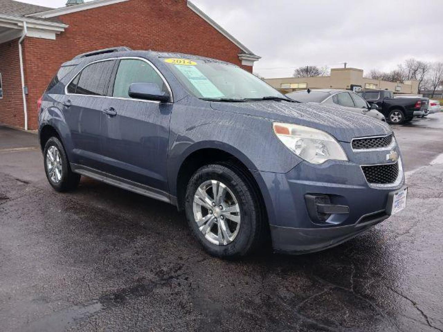 2014 Atlantis Blue Metallic Chevrolet Equinox 1LT 2WD (2GNALBEK2E6) with an 2.4L L4 DOHC 16V FFV engine, 6-Speed Automatic transmission, located at 1951 S Dayton Lakeview Rd., New Carlisle, OH, 45344, (937) 908-9800, 39.890999, -84.050255 - Photo#0