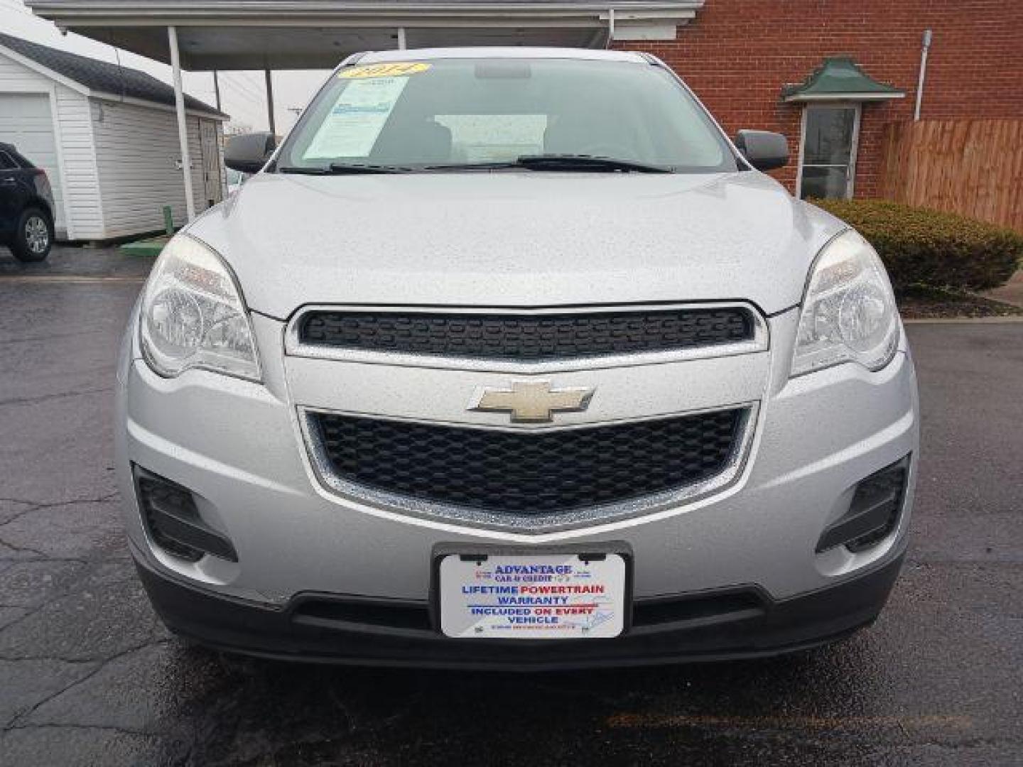 2014 Silver Ice Metallic Chevrolet Equinox LS 2WD (2GNALAEKXE6) with an 2.4L L4 DOHC 16V FFV engine, 6-Speed Automatic transmission, located at 1099 N County Rd 25A, OH, 45373, (937) 908-9800, 40.057079, -84.212883 - Photo#1