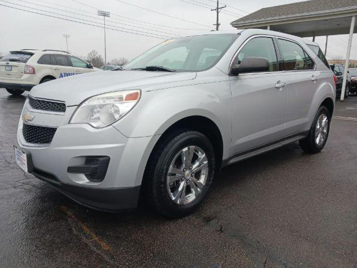 2014 Silver Ice Metallic Chevrolet Equinox LS 2WD (2GNALAEKXE6) with an 2.4L L4 DOHC 16V FFV engine, 6-Speed Automatic transmission, located at 1099 N County Rd 25A, OH, 45373, (937) 908-9800, 40.057079, -84.212883 - Photo#2