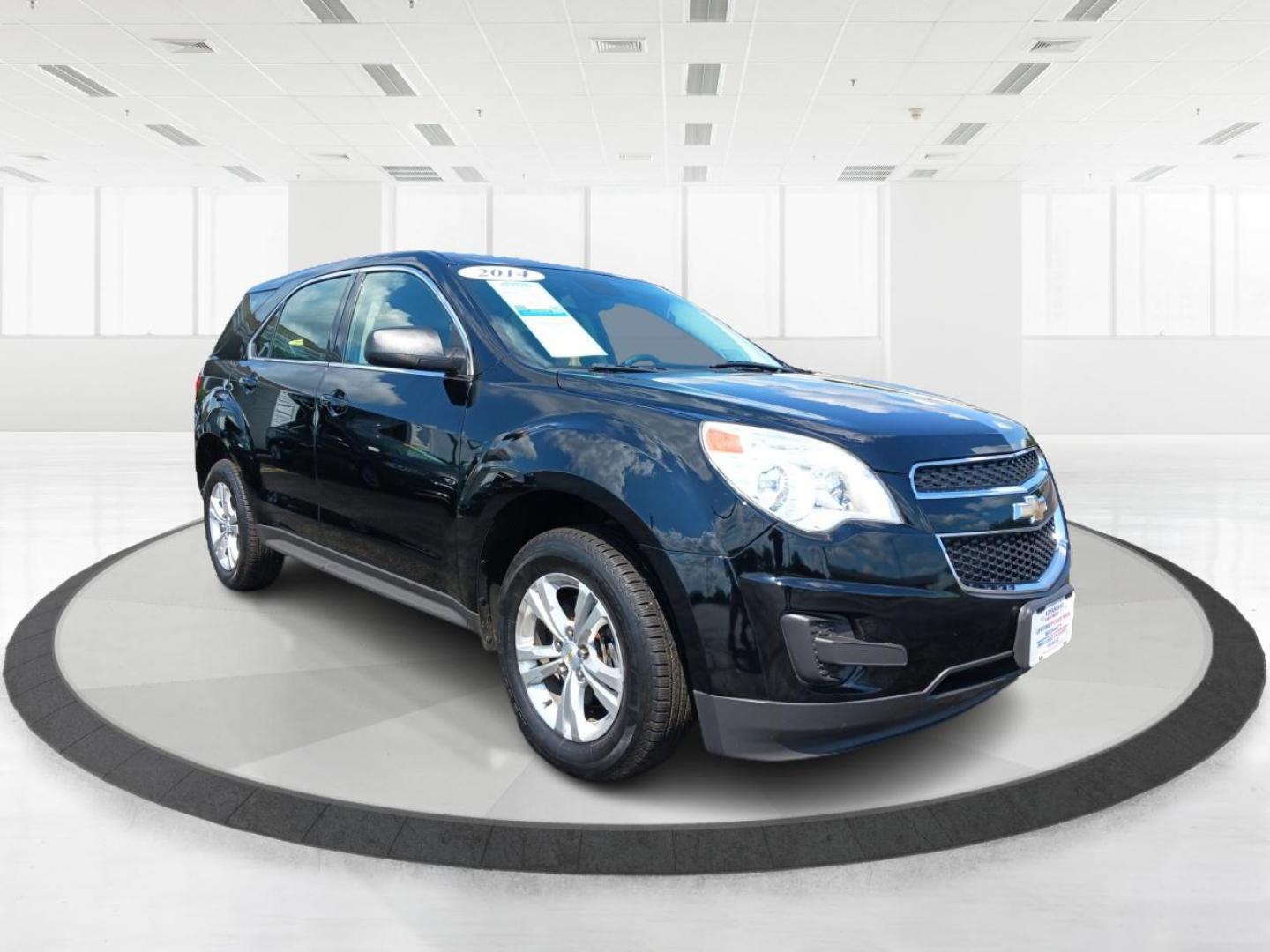 2014 Black Chevrolet Equinox LS AWD (2GNFLEEK4E6) with an 2.4L L4 DOHC 16V FFV engine, 6-Speed Automatic transmission, located at 1099 N County Rd 25A, OH, 45373, (937) 908-9800, 40.057079, -84.212883 - Photo#0