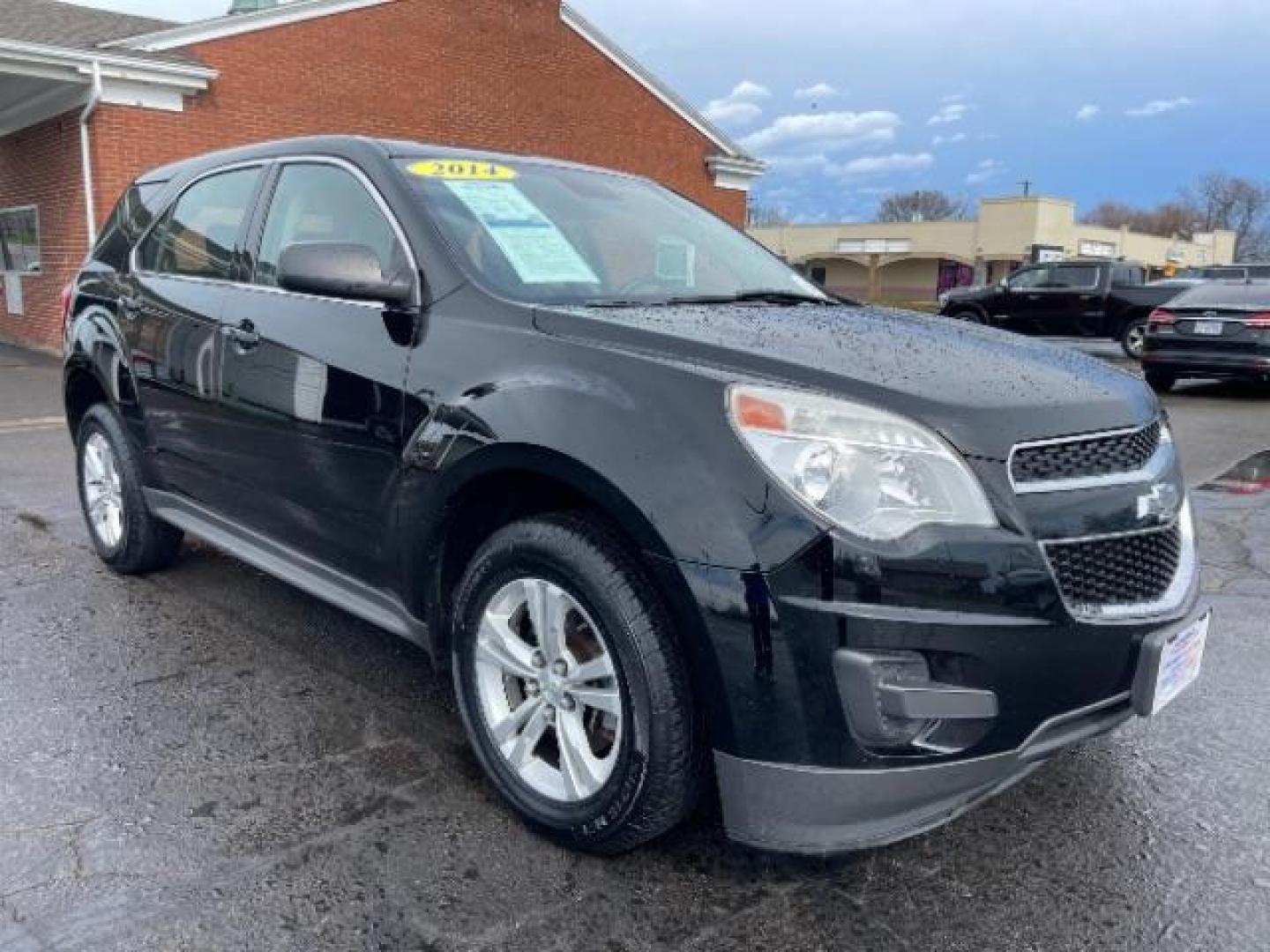 2014 Black Chevrolet Equinox LS 2WD (2GNALAEK3E1) with an 2.4L L4 DOHC 16V FFV engine, 6-Speed Automatic transmission, located at 4508 South Dixie Dr, Moraine, OH, 45439, (937) 908-9800, 39.690136, -84.216438 - Photo#0