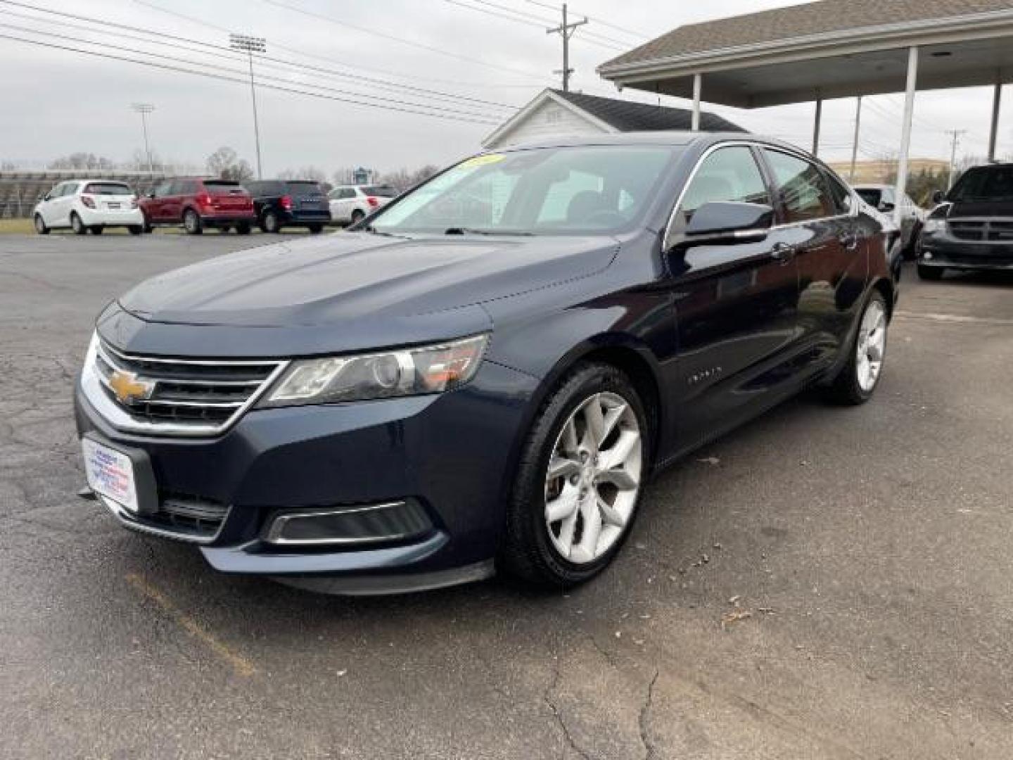 2014 Blue Topaz Metallic Chevrolet Impala 2LT (2G1125S33E9) with an 3.6L V6 DOHC 24VV FFV engine, 6-Speed Automatic transmission, located at 401 Woodman Dr, Riverside, OH, 45431, (937) 908-9800, 39.763779, -84.122063 - Photo#1