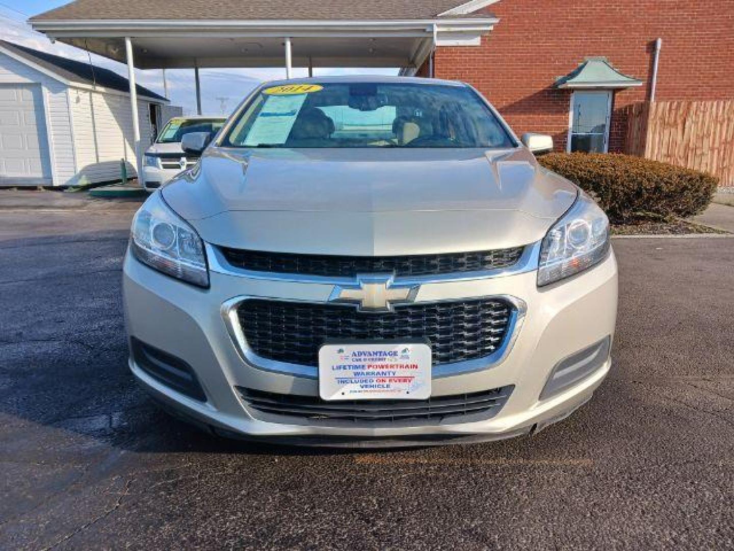 2014 Champagne Silver Metallic Chevrolet Malibu 1LT (1G11C5SL6EF) with an 2.5L L4 DOHC 16V engine, 6-Speed Automatic transmission, located at 880 E. National Road, Vandalia, OH, 45377, (937) 908-9800, 39.892189, -84.181015 - Photo#1