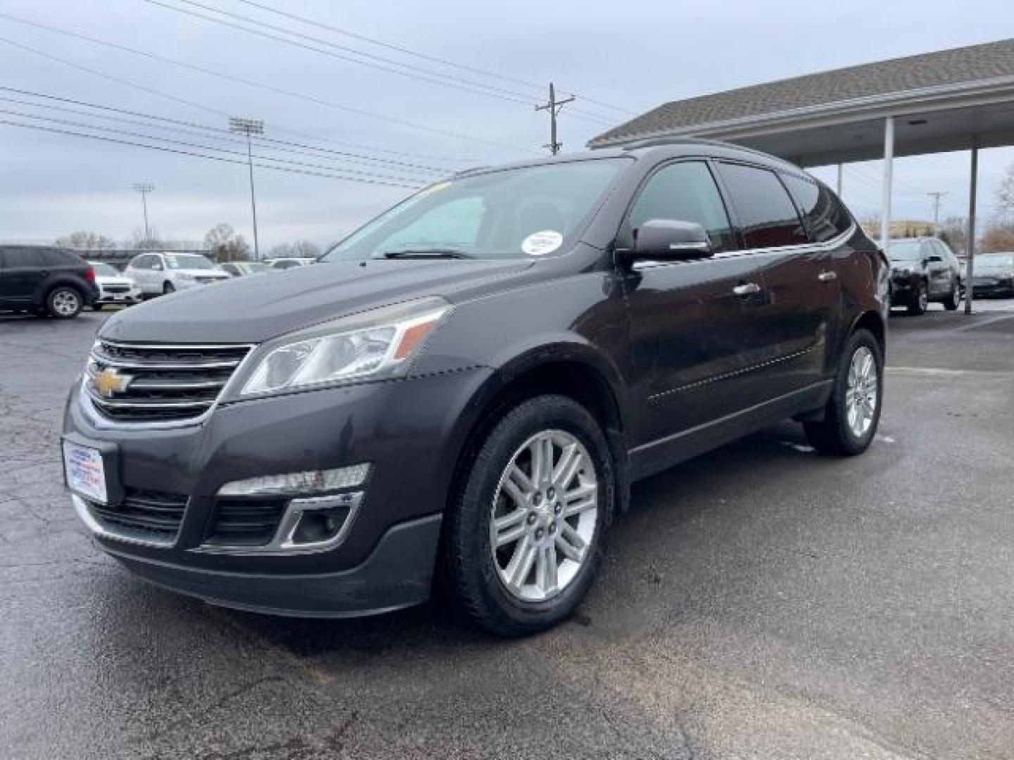 2014 Cyber Gray Metallic Chevrolet Traverse 1LT FWD (1GNKRGKD9EJ) with an 3.6L V6 DOHC 24V engine, 6-Speed Automatic transmission, located at 1951 S Dayton Lakeview Rd., New Carlisle, OH, 45344, (937) 908-9800, 39.890999, -84.050255 - Photo#1